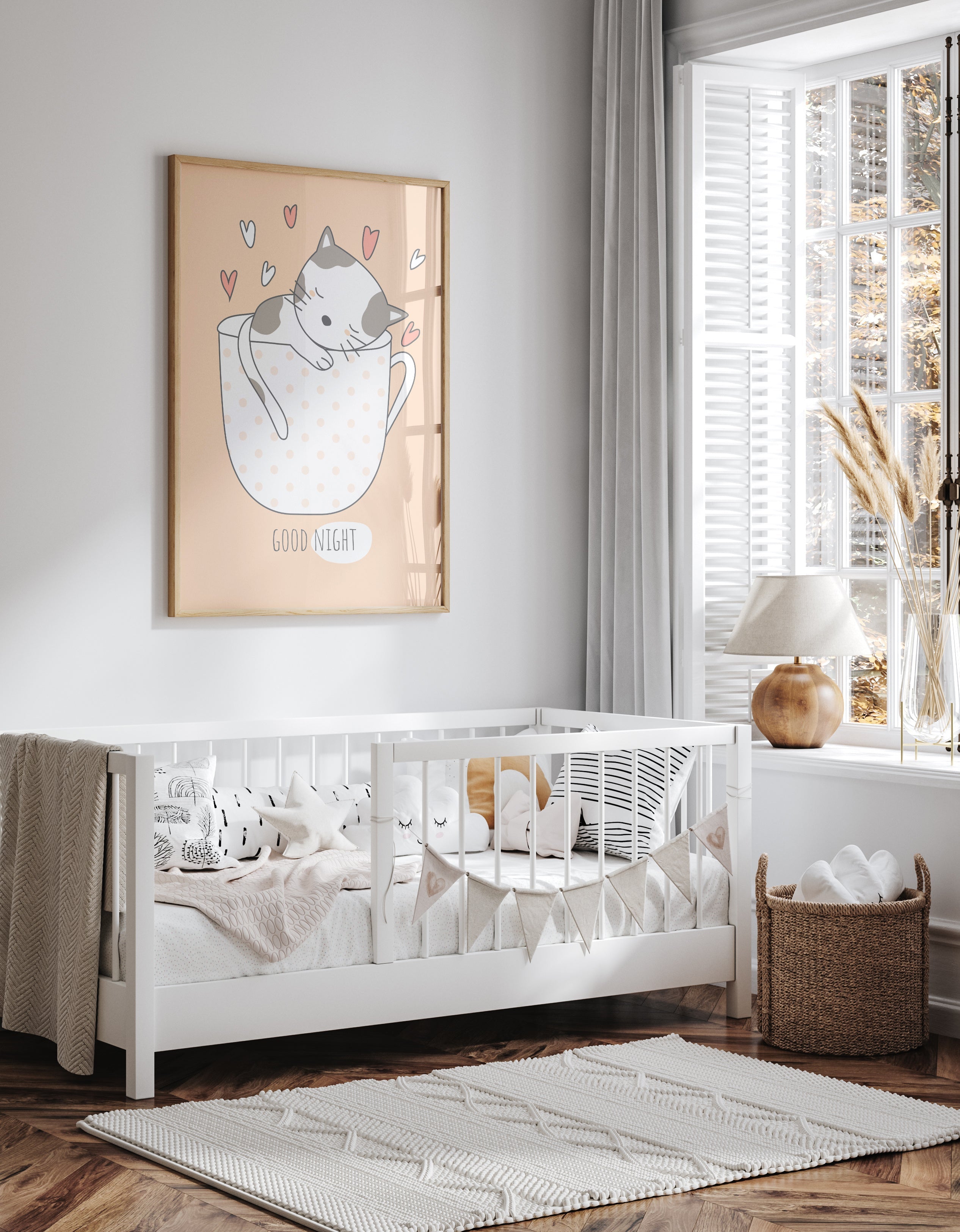 Kitty İyi Geceler-poster-Poster Depo