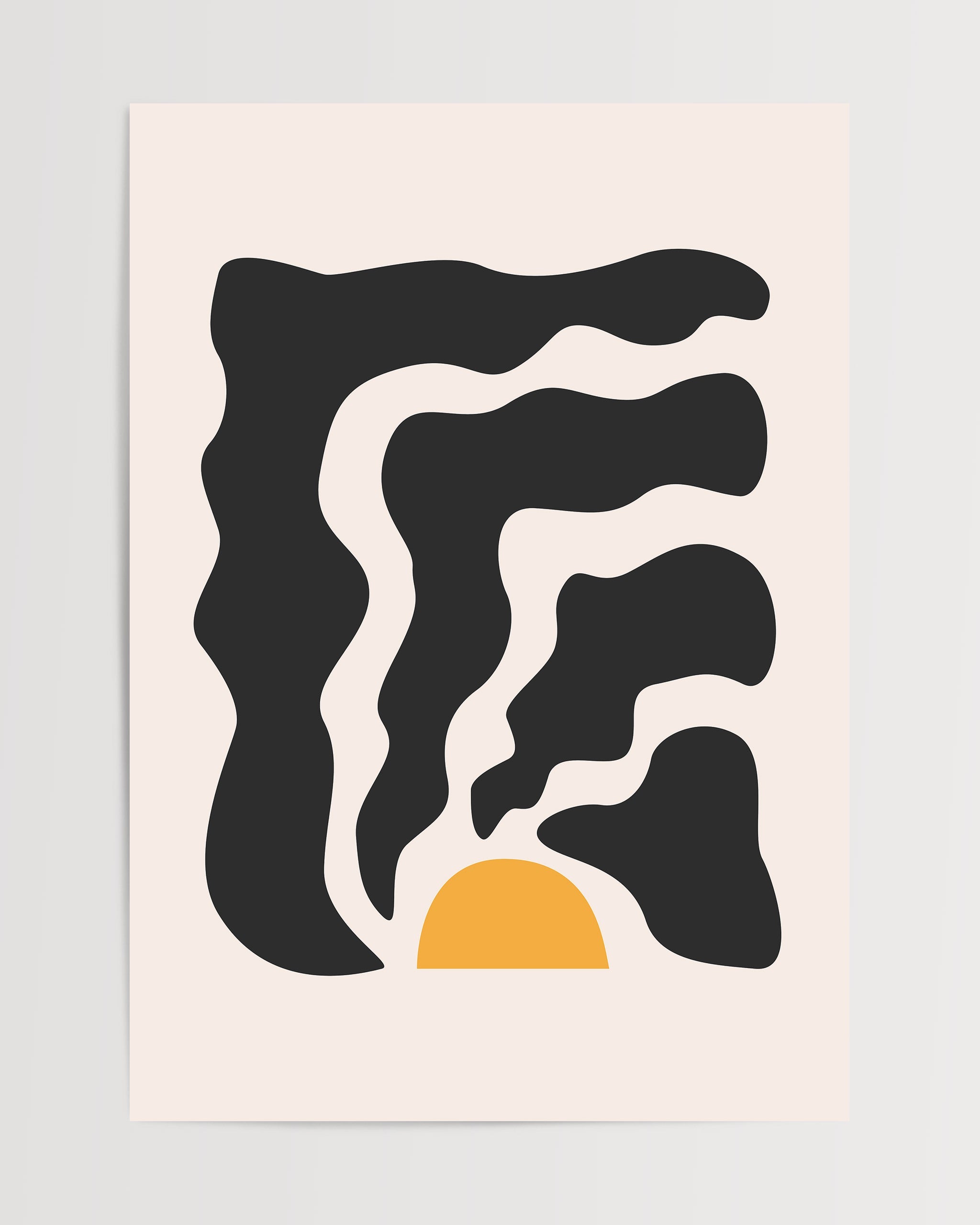 Tek Renkli Tutulma No.2-poster-Poster Depo