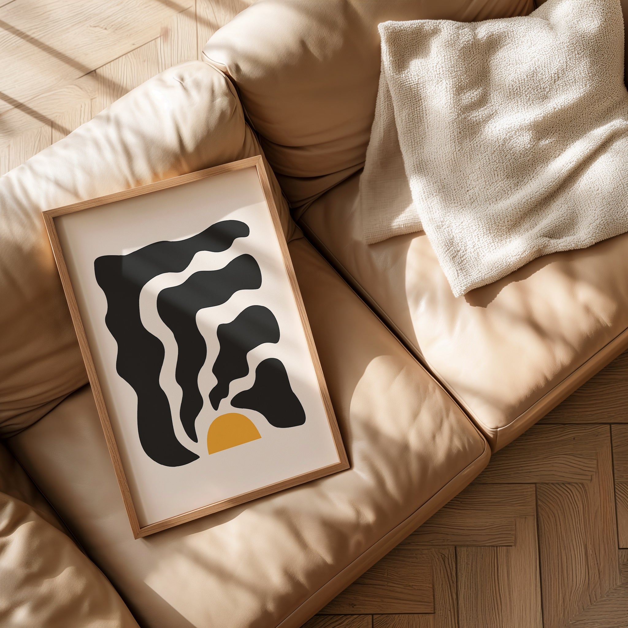 Tek Renkli Tutulma No.2-poster-Poster Depo