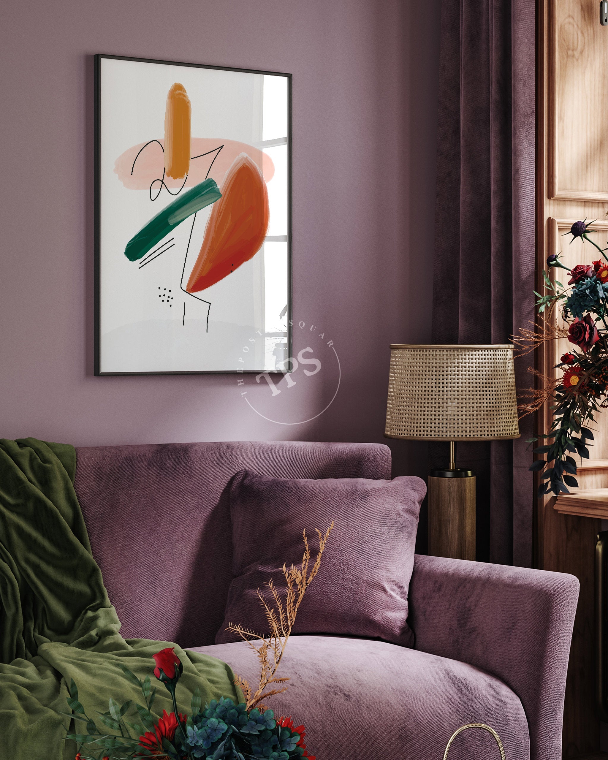 Minimalist Soyut N12-poster-Poster Depo