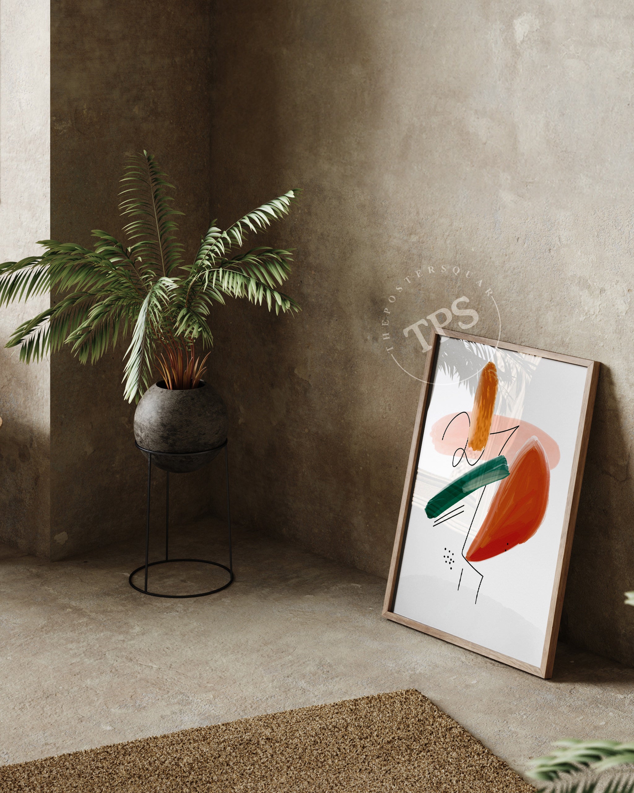 Minimalist Soyut N12-poster-Poster Depo