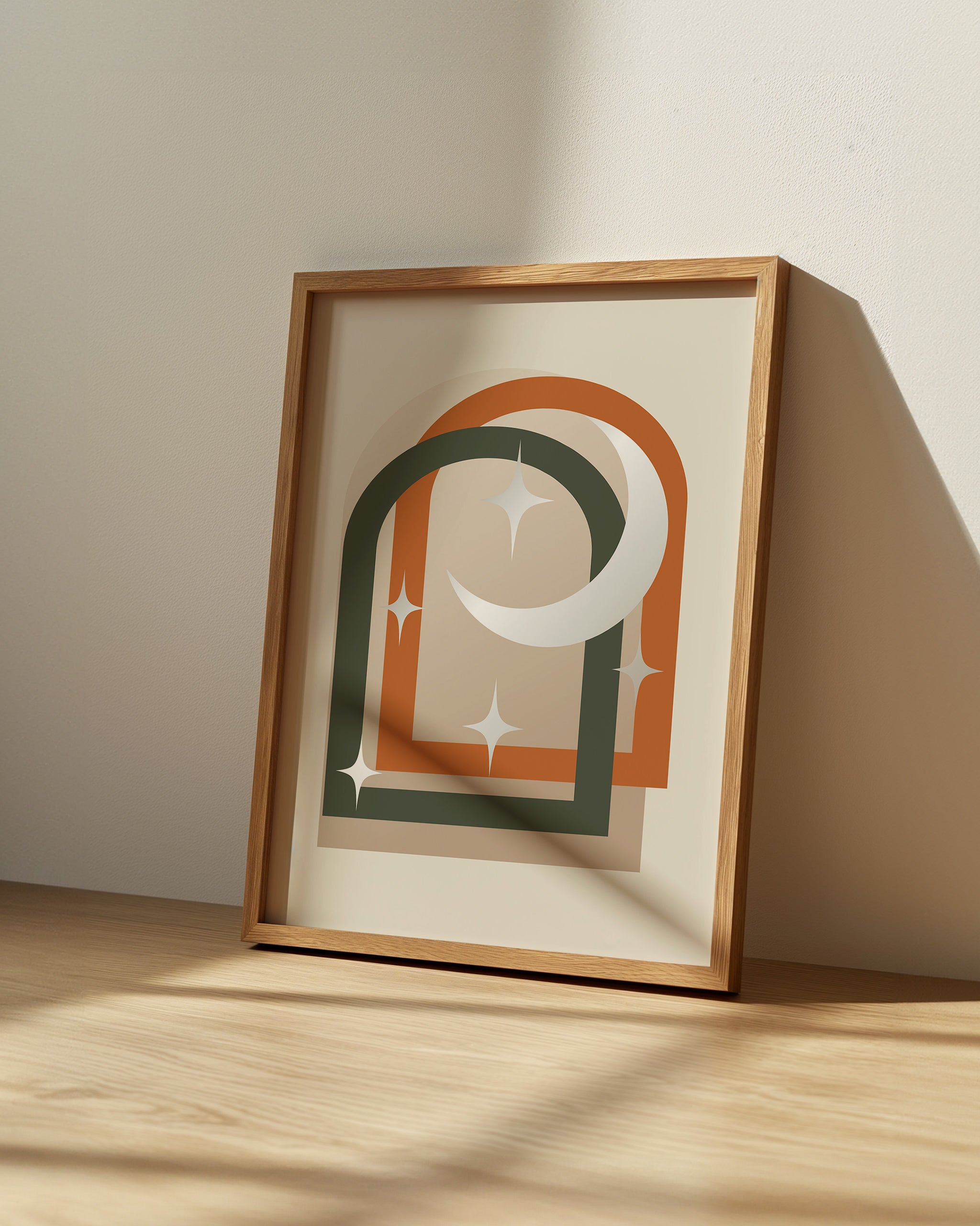 Geometrik Rüya Manzarası-poster-Poster Depo