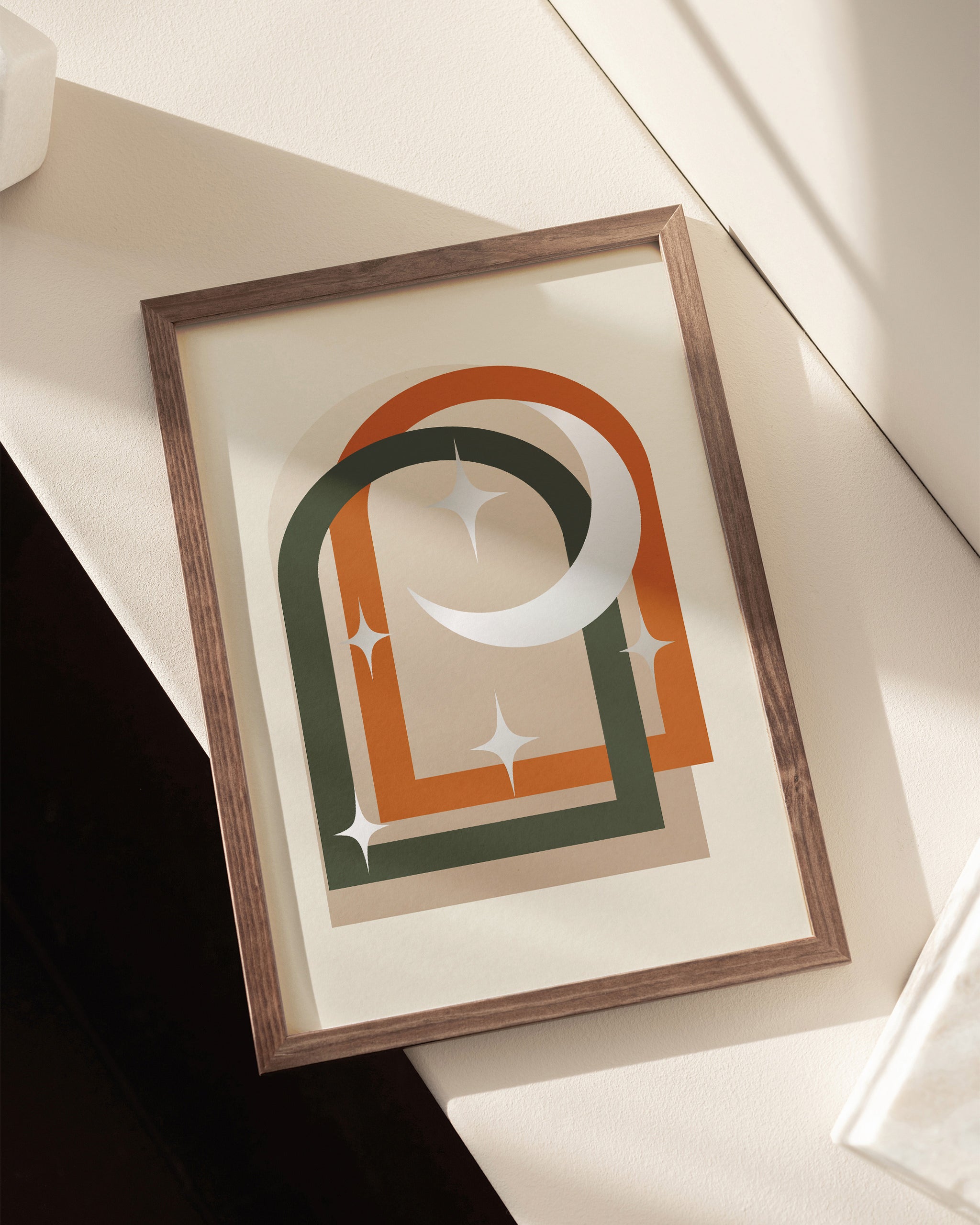 Geometrik Rüya Manzarası-poster-Poster Depo