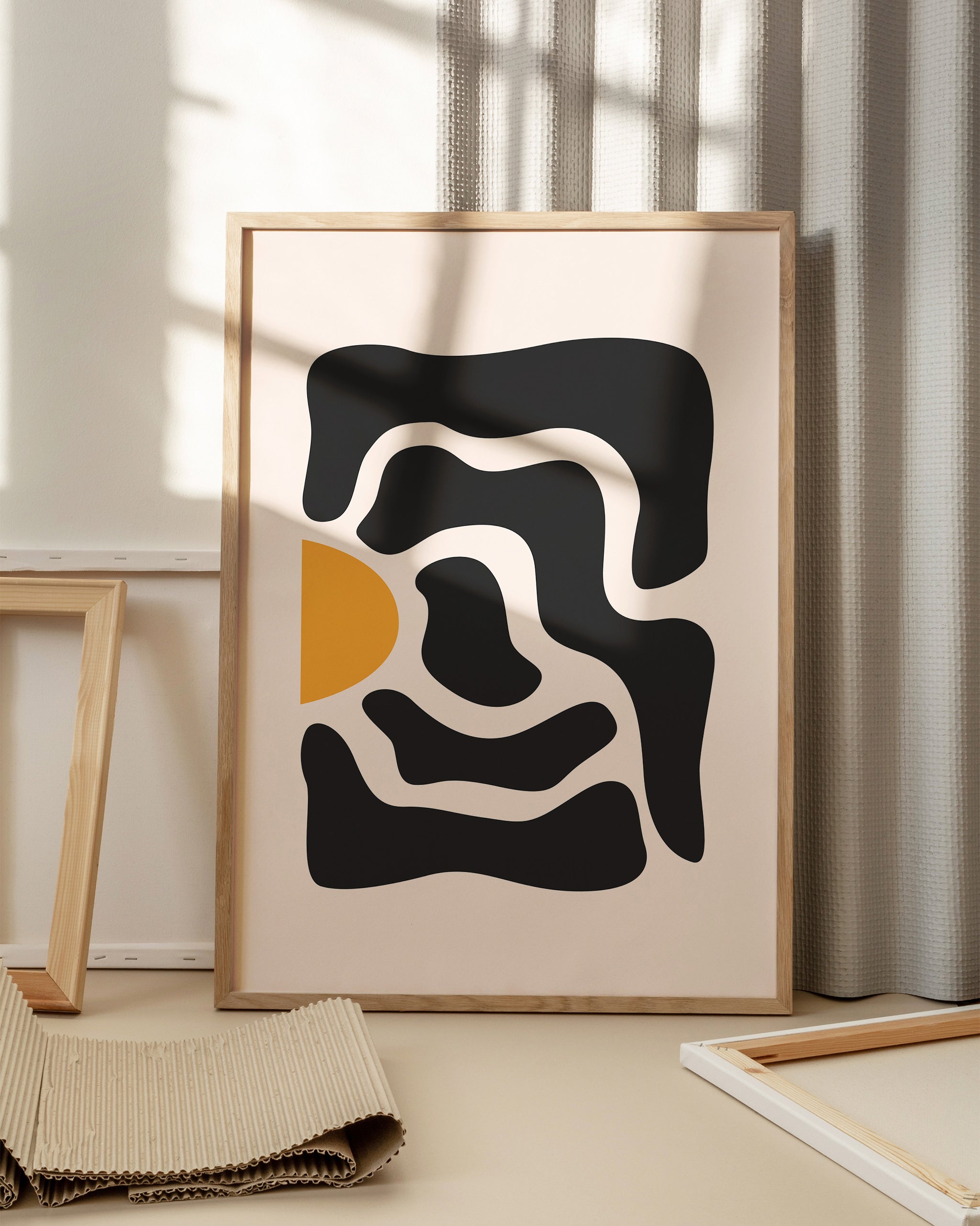 Tek Renkli Tutulma No.4-poster-Poster Depo