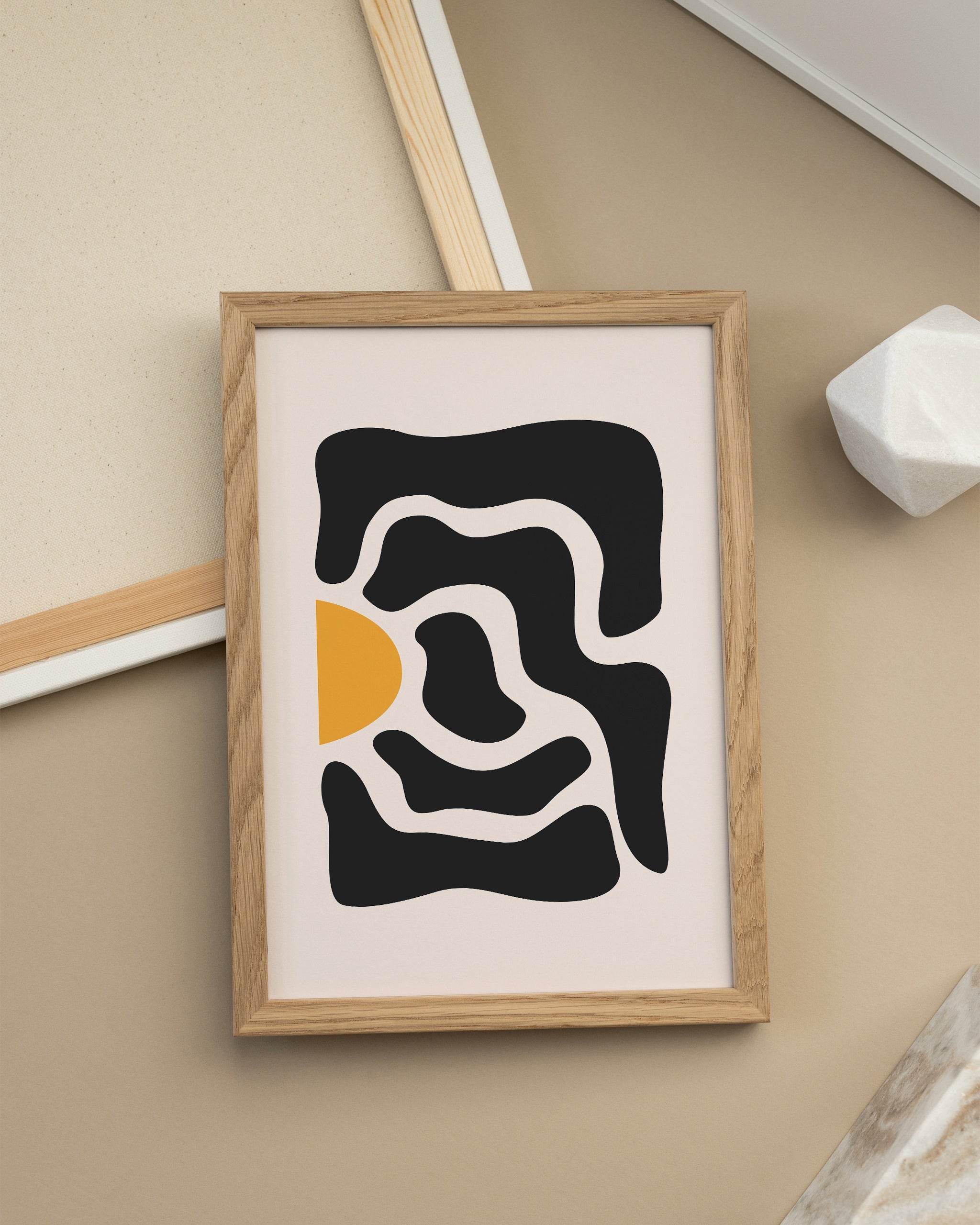 Tek Renkli Tutulma No.4-poster-Poster Depo