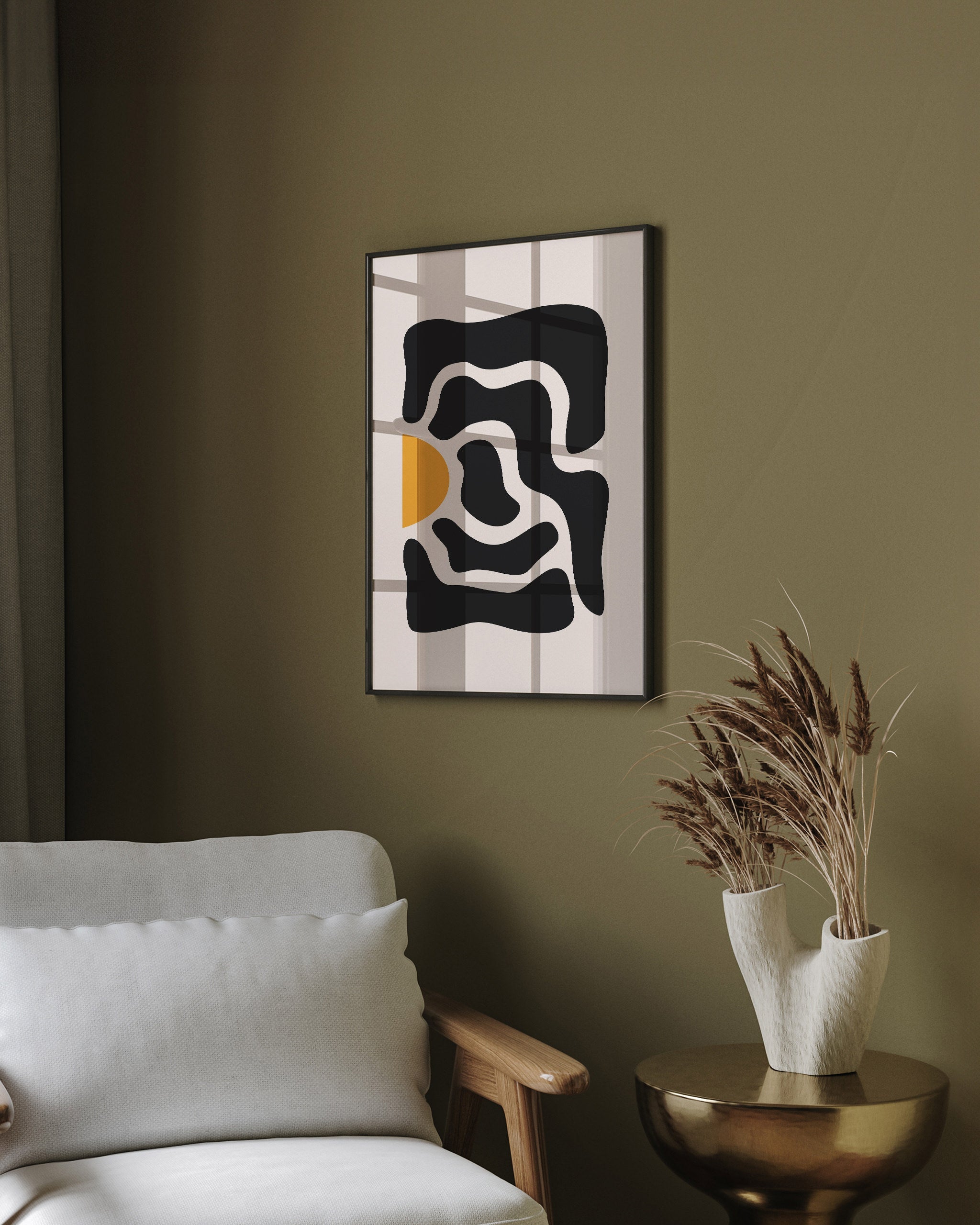 Tek Renkli Tutulma No.4-poster-Poster Depo