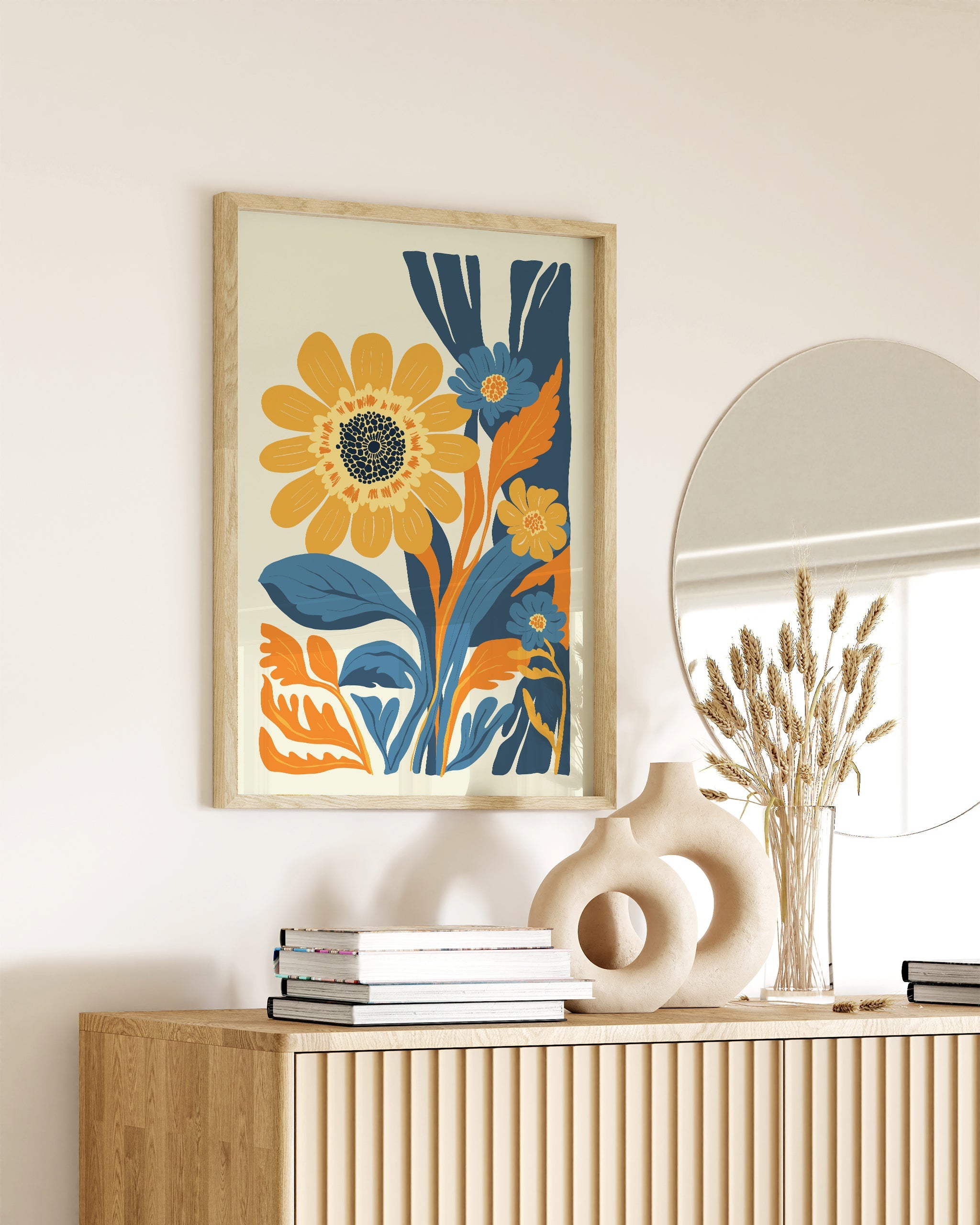 Çiçekli Charm No.3-poster-Poster Depo