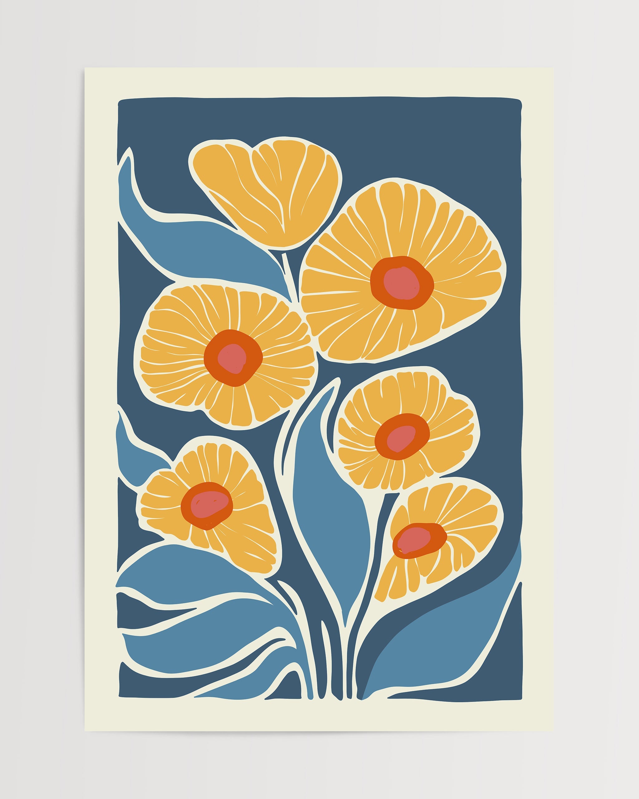 Çiçekli Charm No.4-poster-Poster Depo