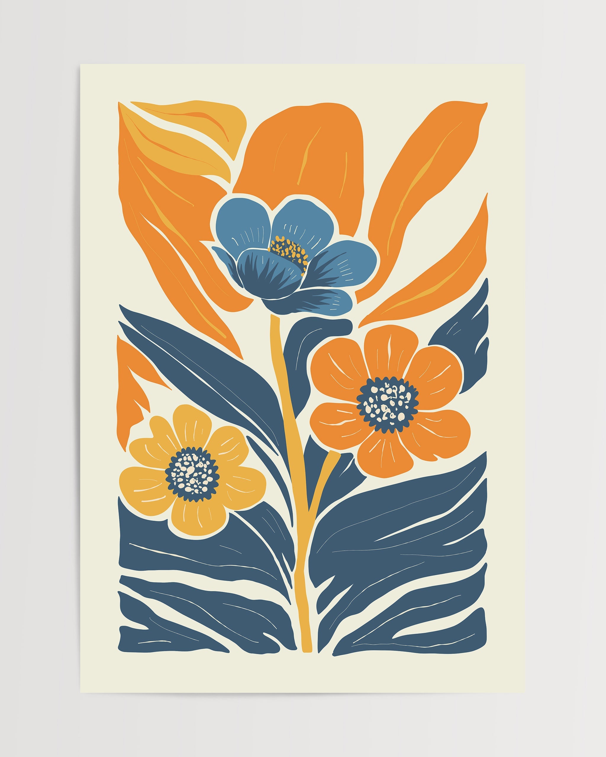 Çiçekli Charm No.5-poster-Poster Depo