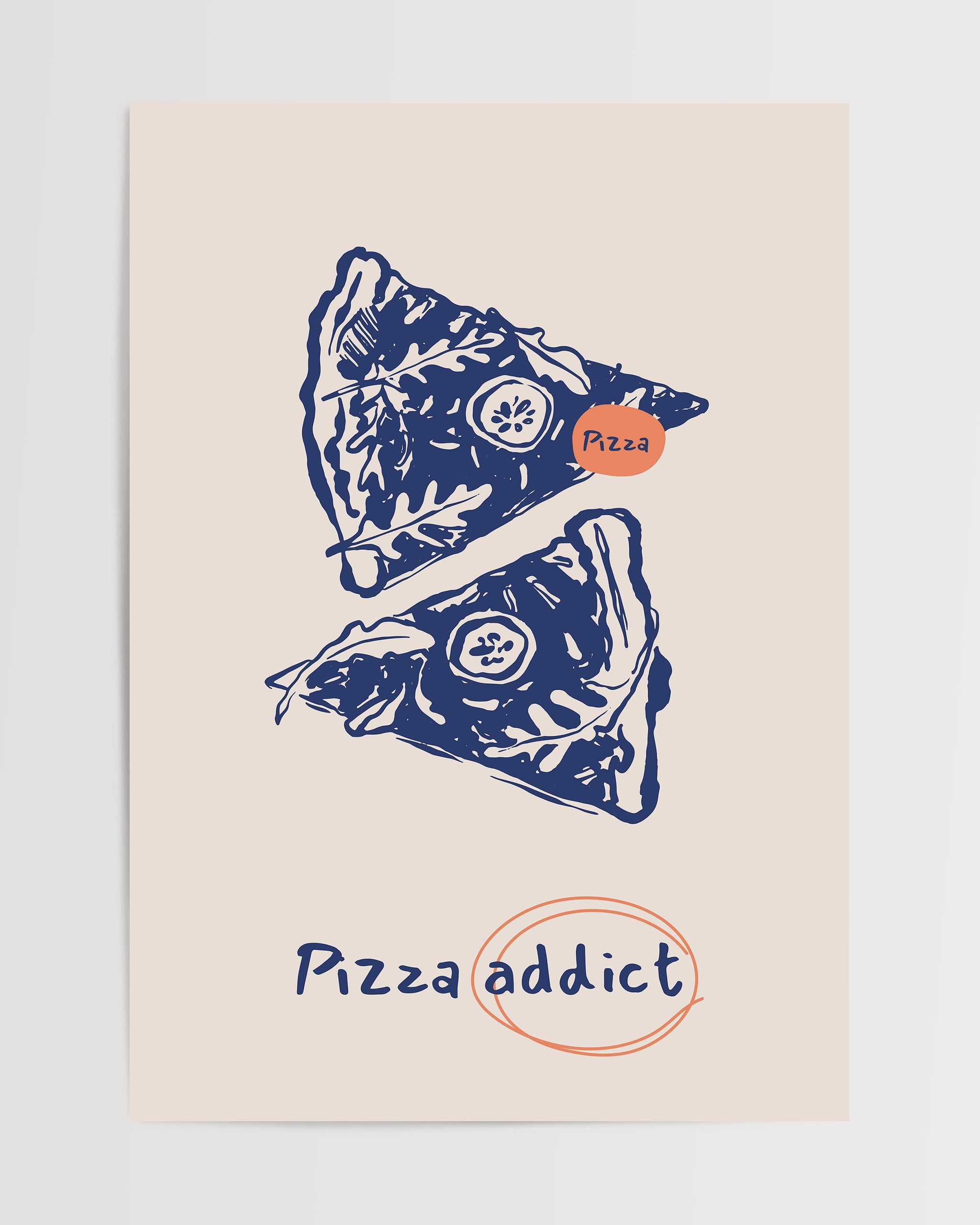Pizza Bağımlısı-poster-Poster Depo
