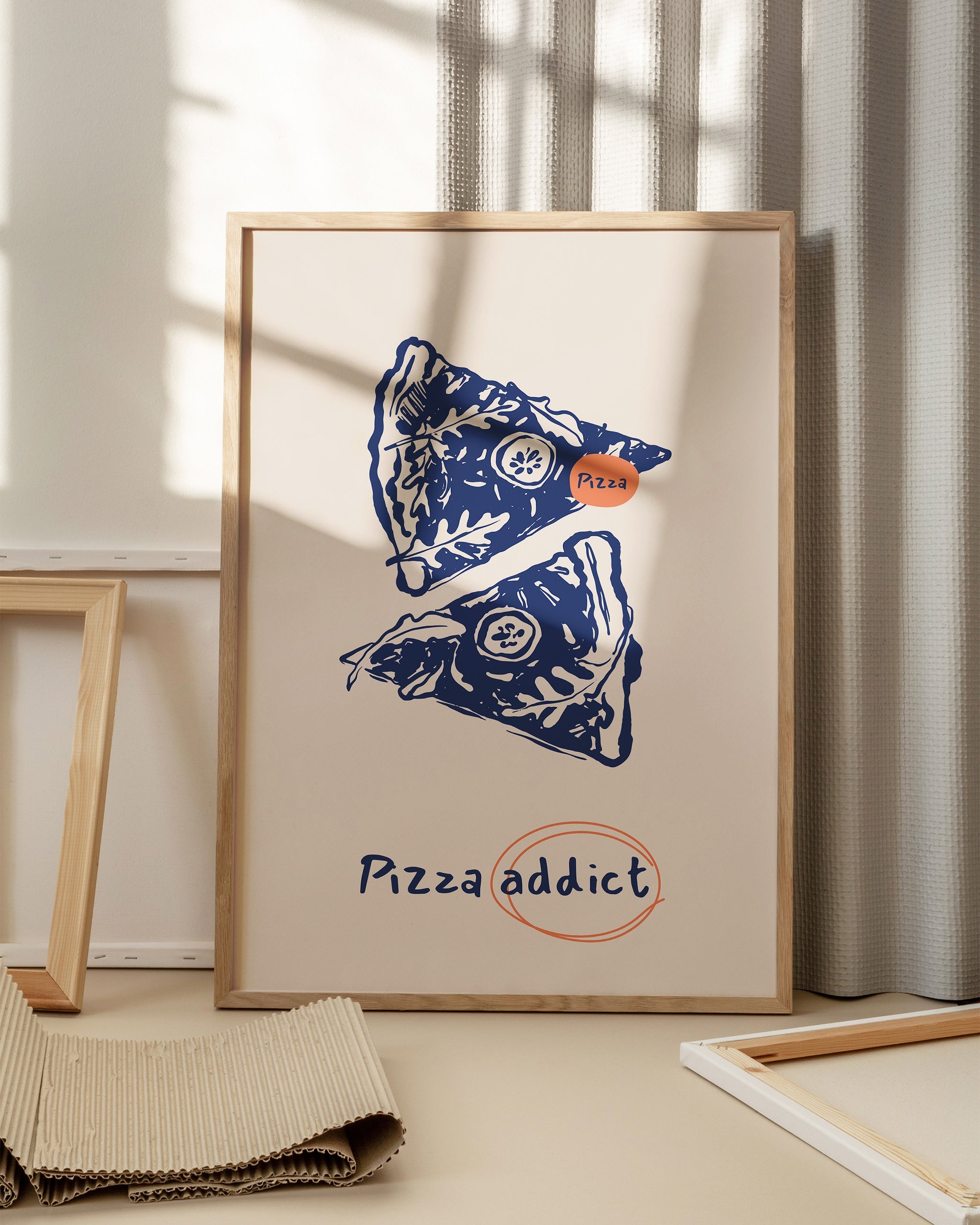 Pizza Bağımlısı-poster-Poster Depo