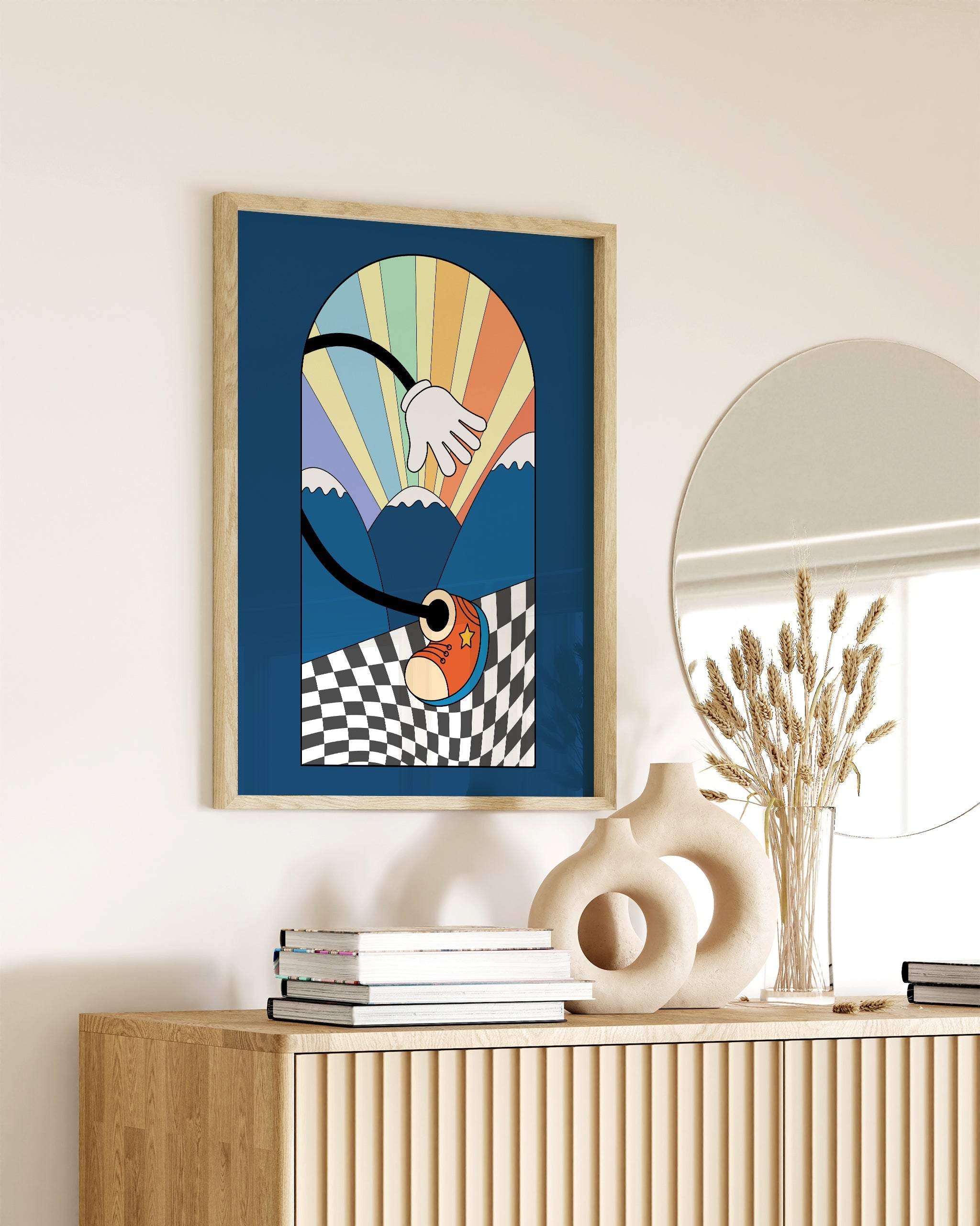 Groovy Yürüyüş-poster-Poster Depo