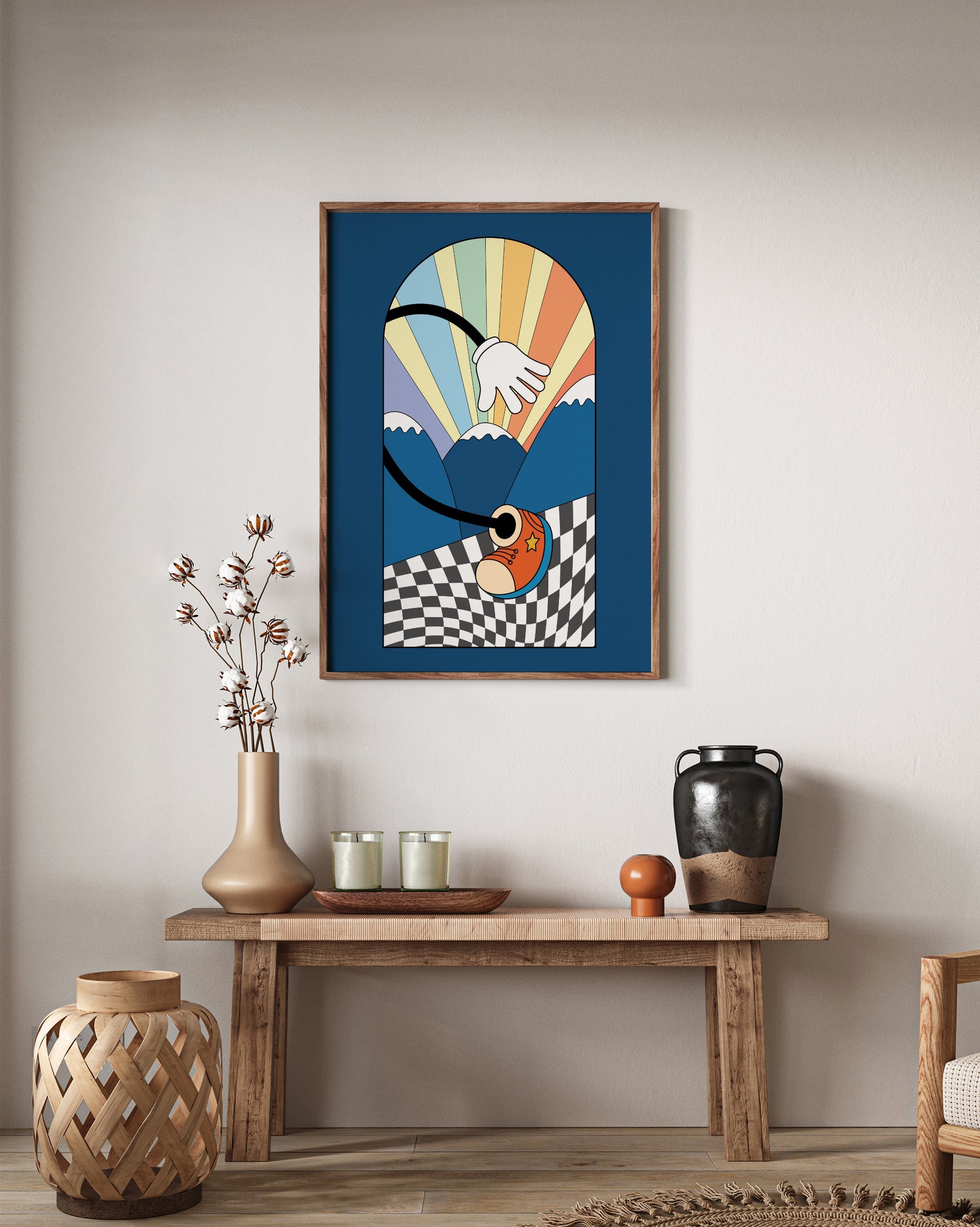 Groovy Yürüyüş-poster-Poster Depo