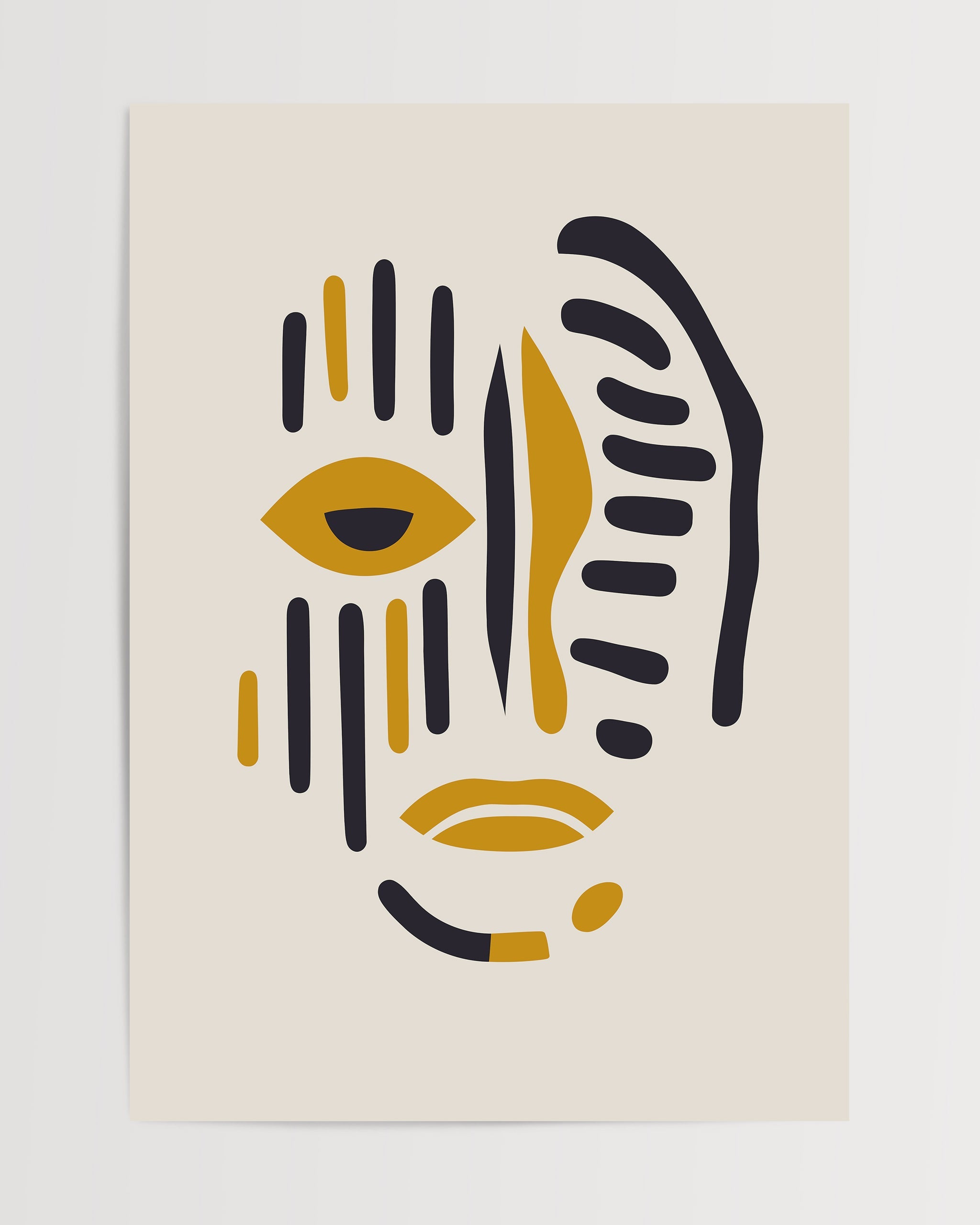 Eklektik Soyut Ruh Halleri No.6-poster-Poster Depo