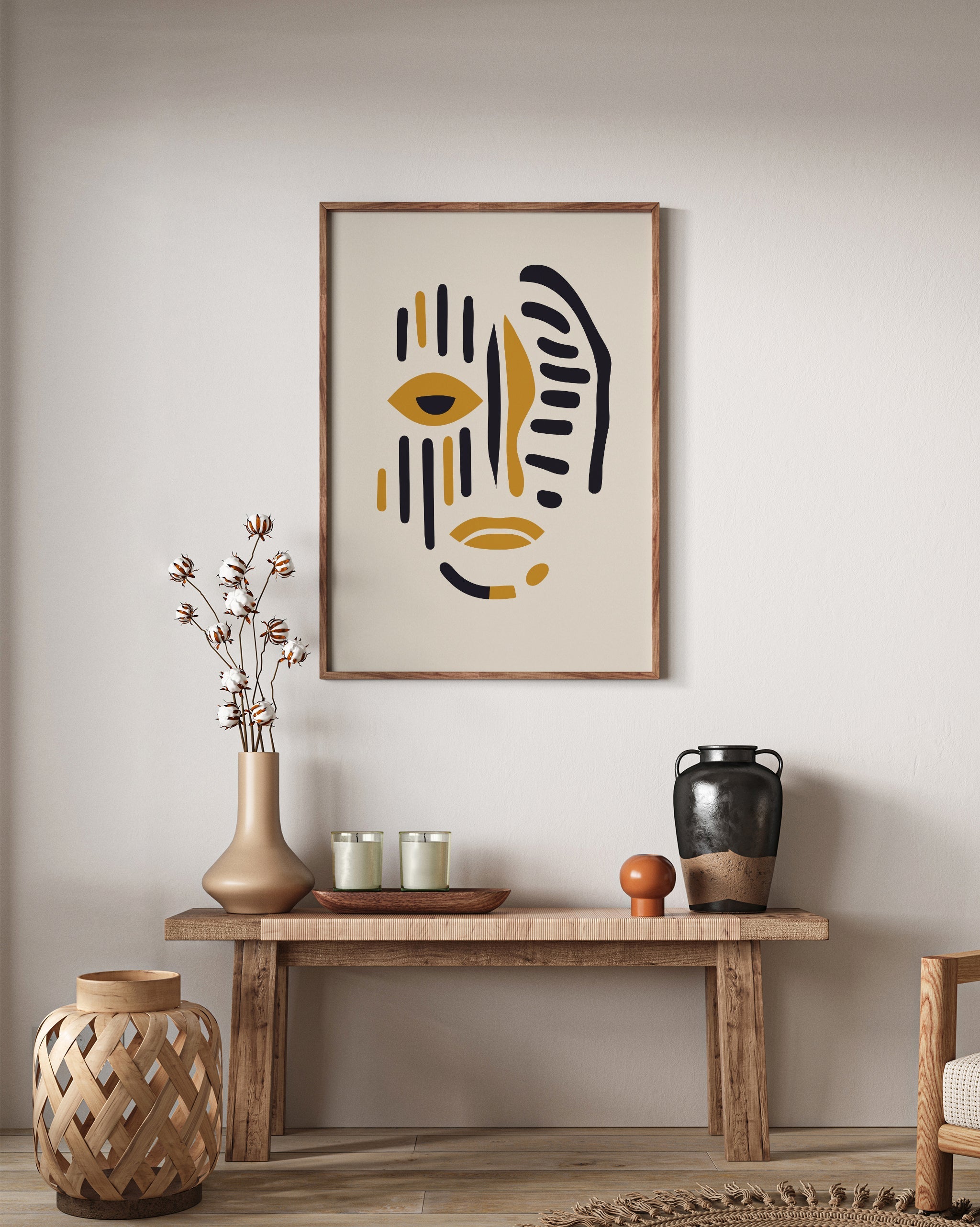 Eklektik Soyut Ruh Halleri No.6-poster-Poster Depo