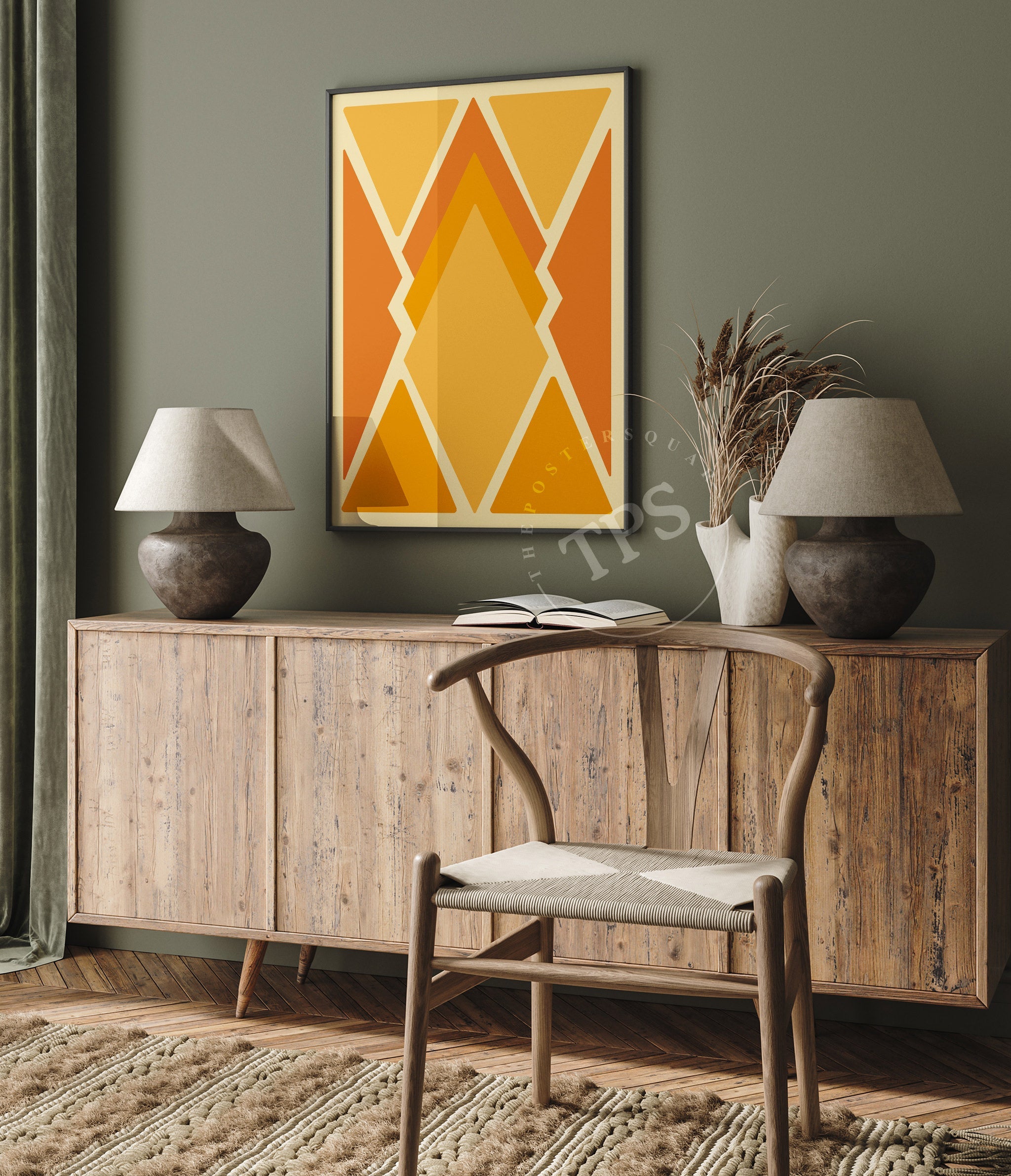 Keskin Gün Batımı-poster-Poster Depo