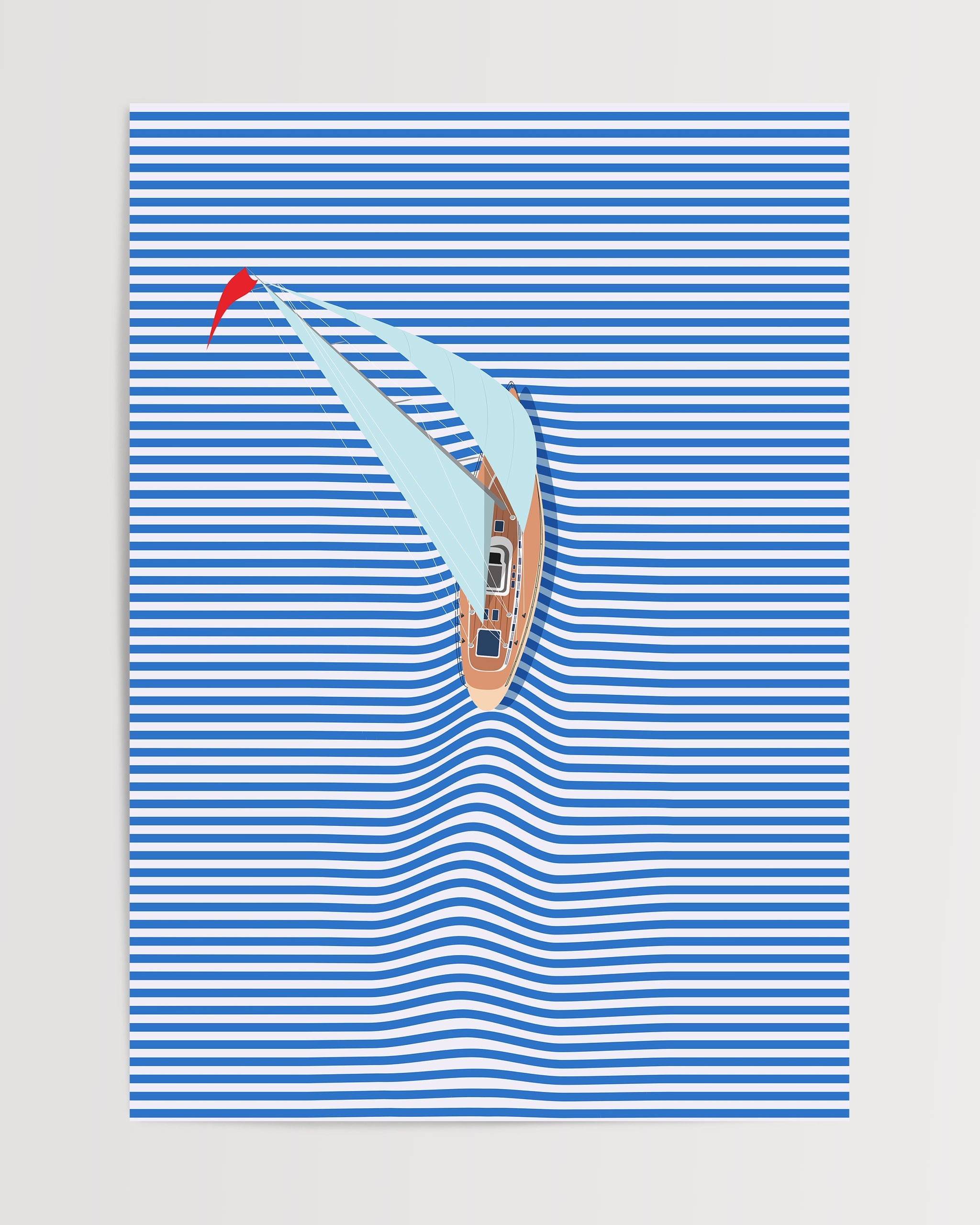 Denizcinin Çizgisi No.2-poster-Poster Depo