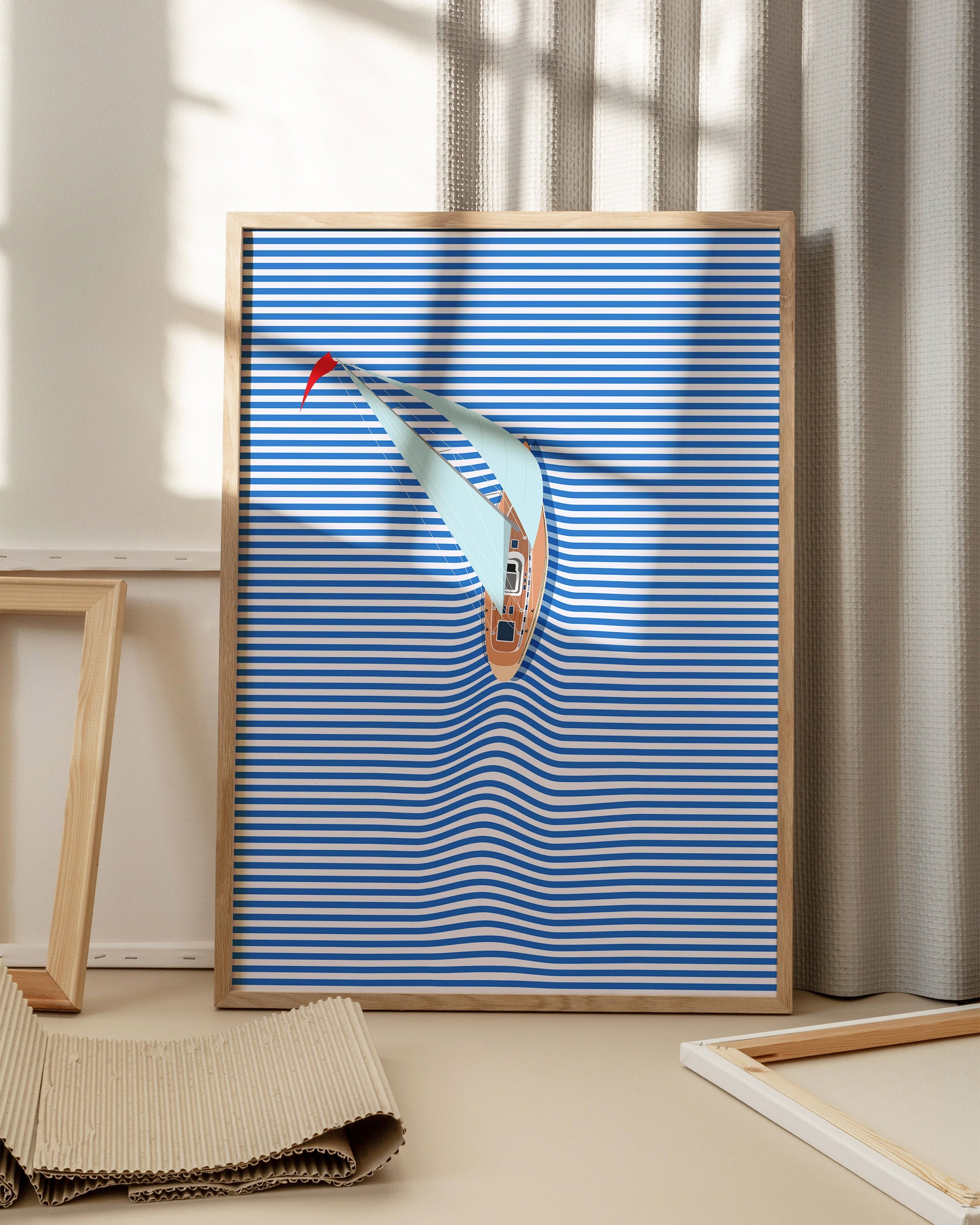 Denizcinin Çizgisi No.2-poster-Poster Depo