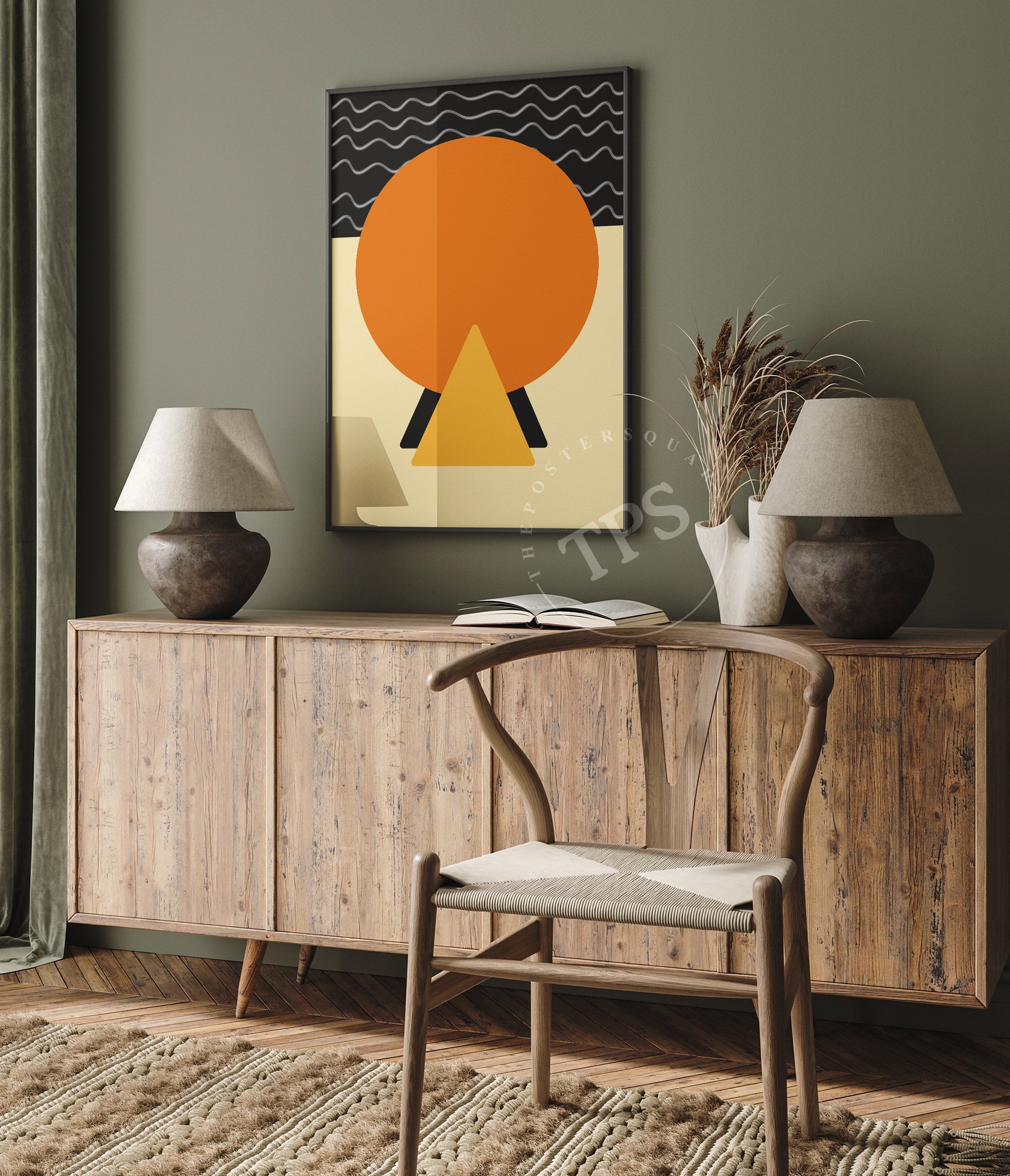 Gün Batımı Prizması-poster-Poster Depo