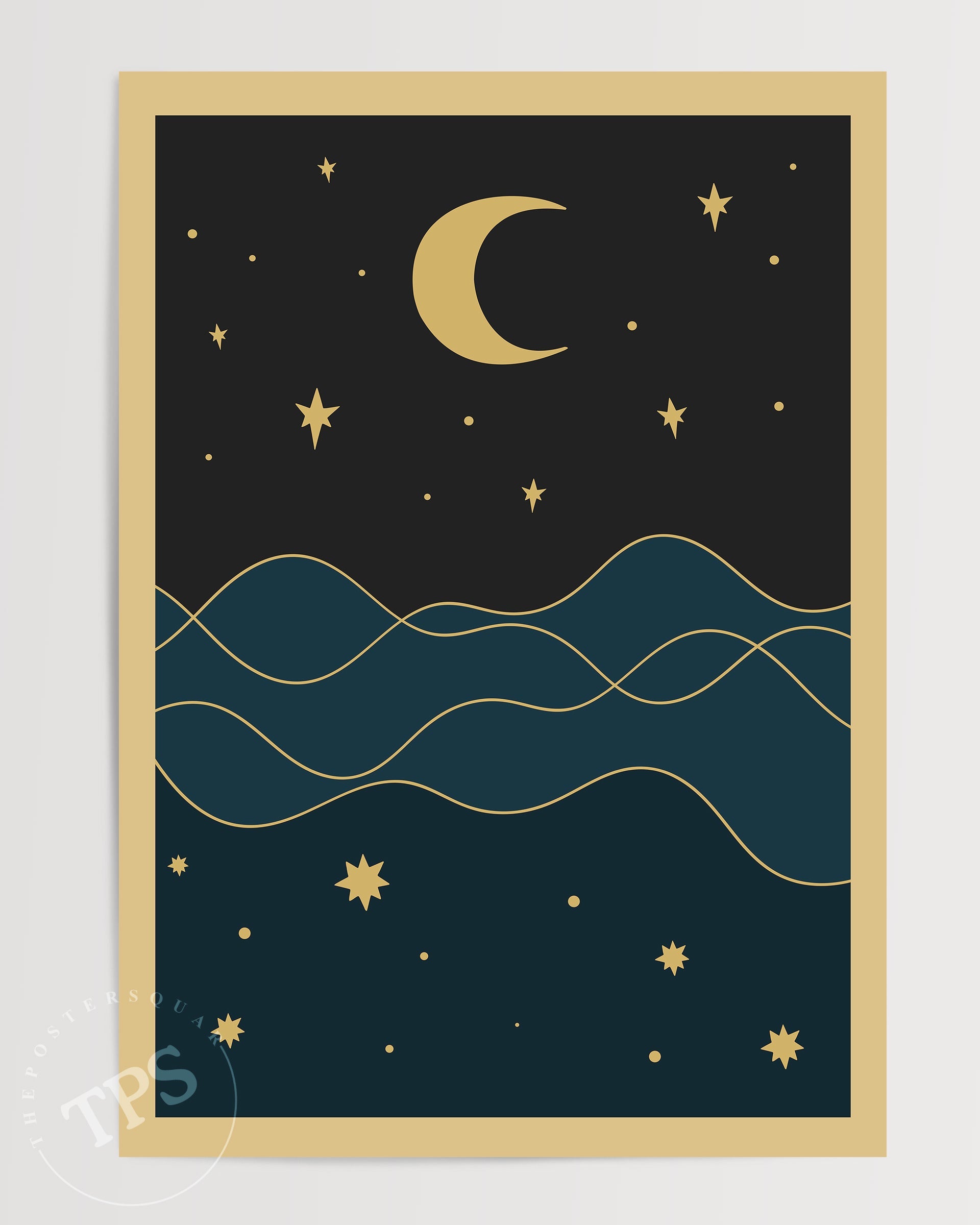 Yıldızlı Huzur-poster-Poster Depo