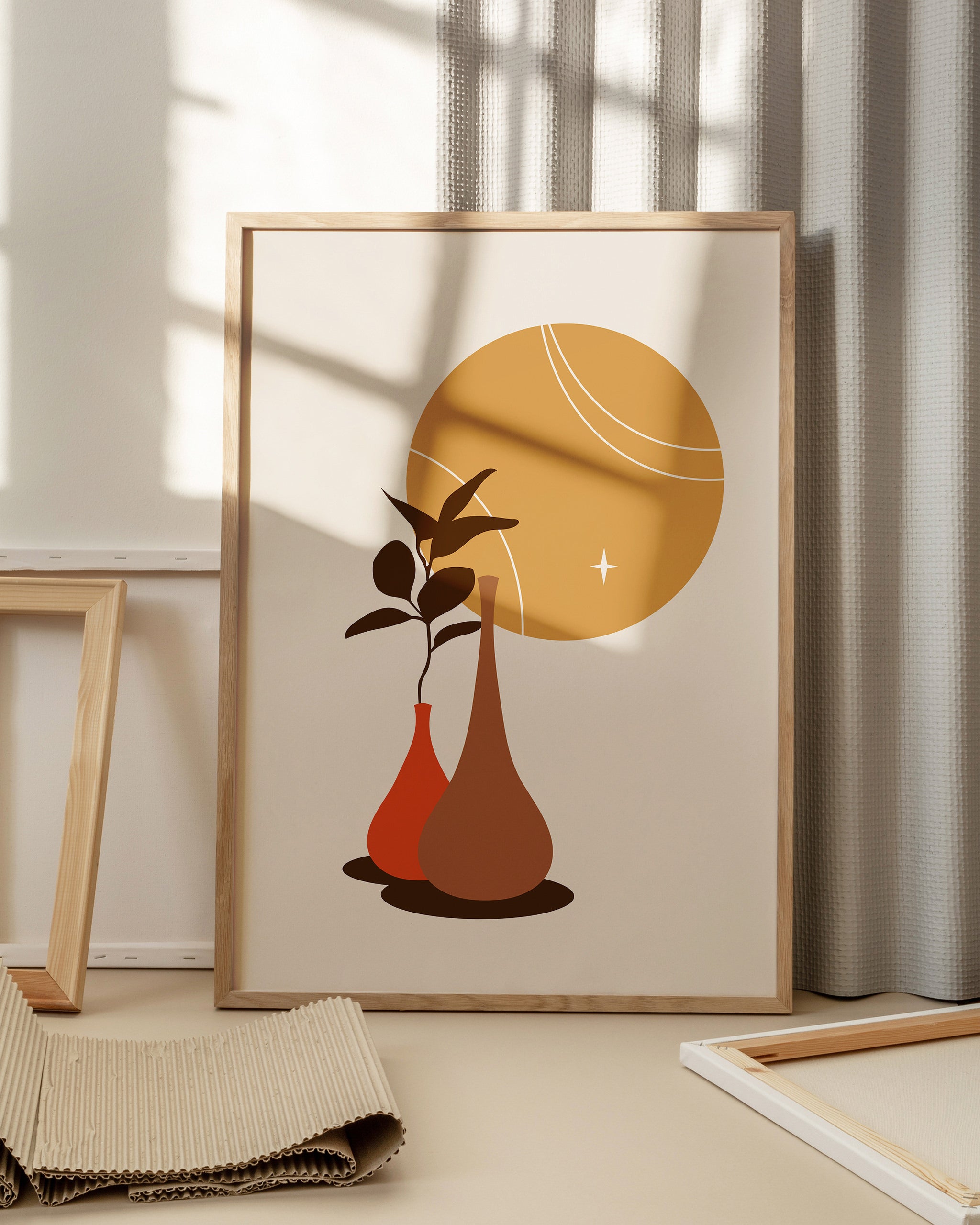 Rustik Hayal Botanik-poster-Poster Depo