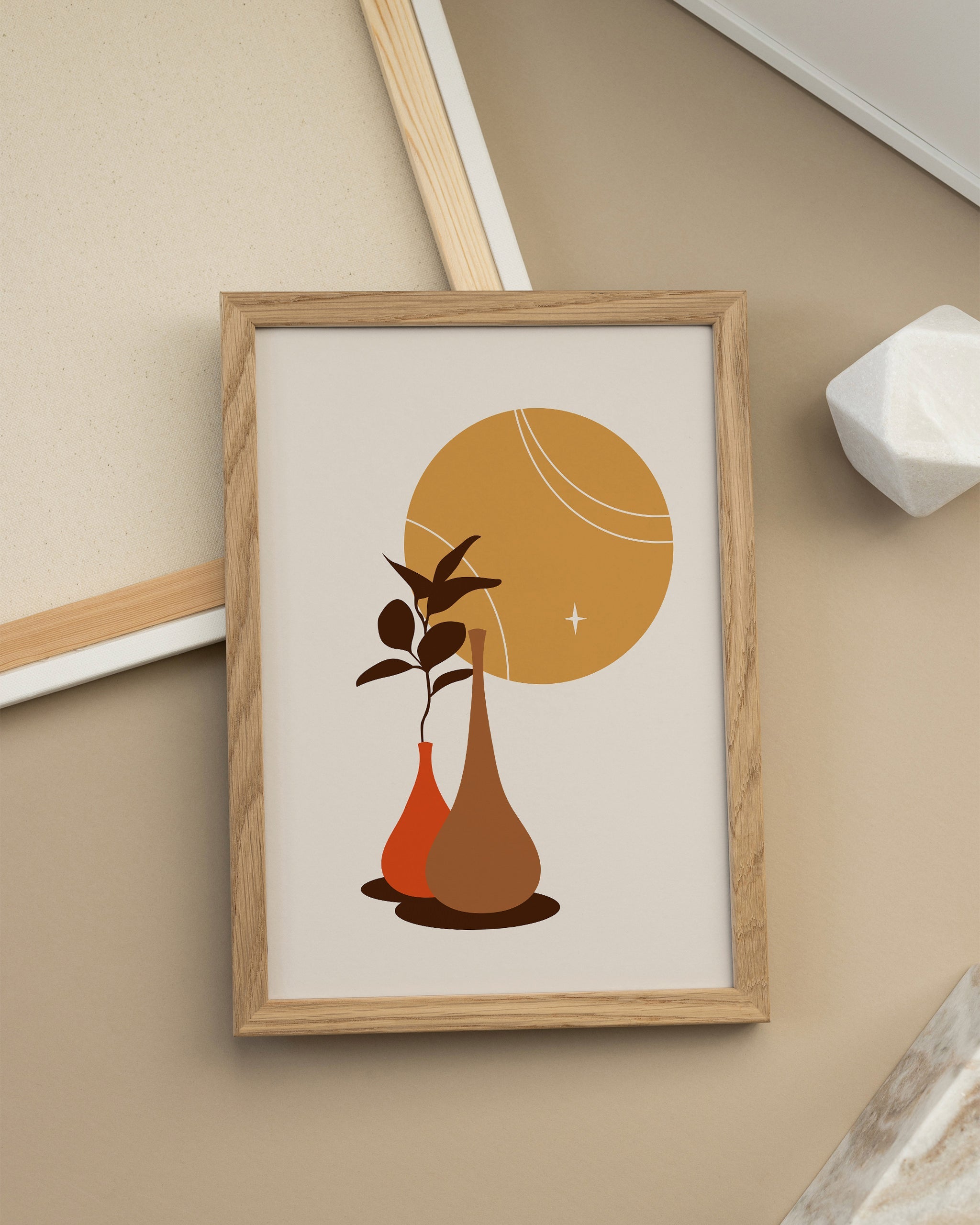 Rustik Hayal Botanik-poster-Poster Depo