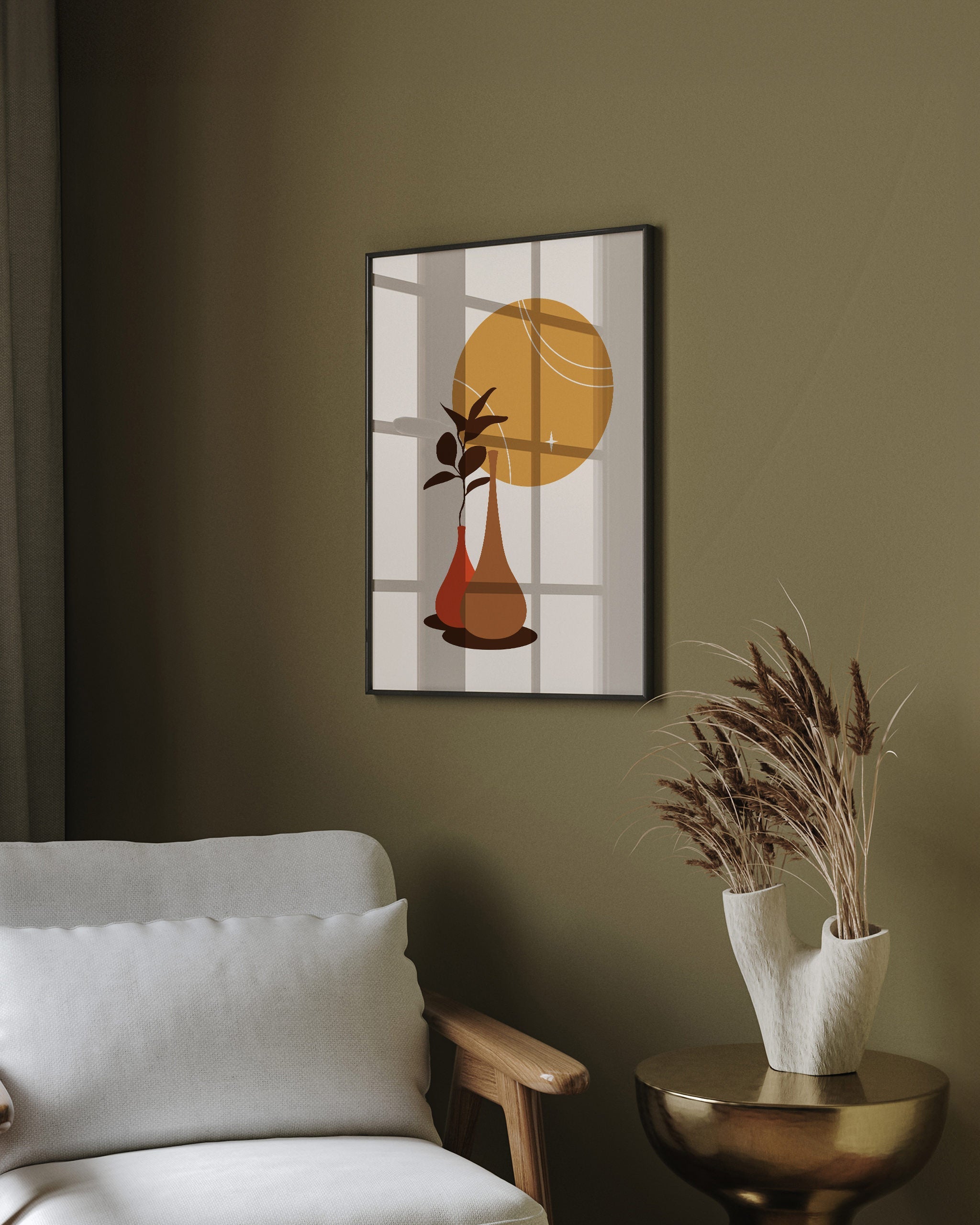 Rustik Hayal Botanik-poster-Poster Depo