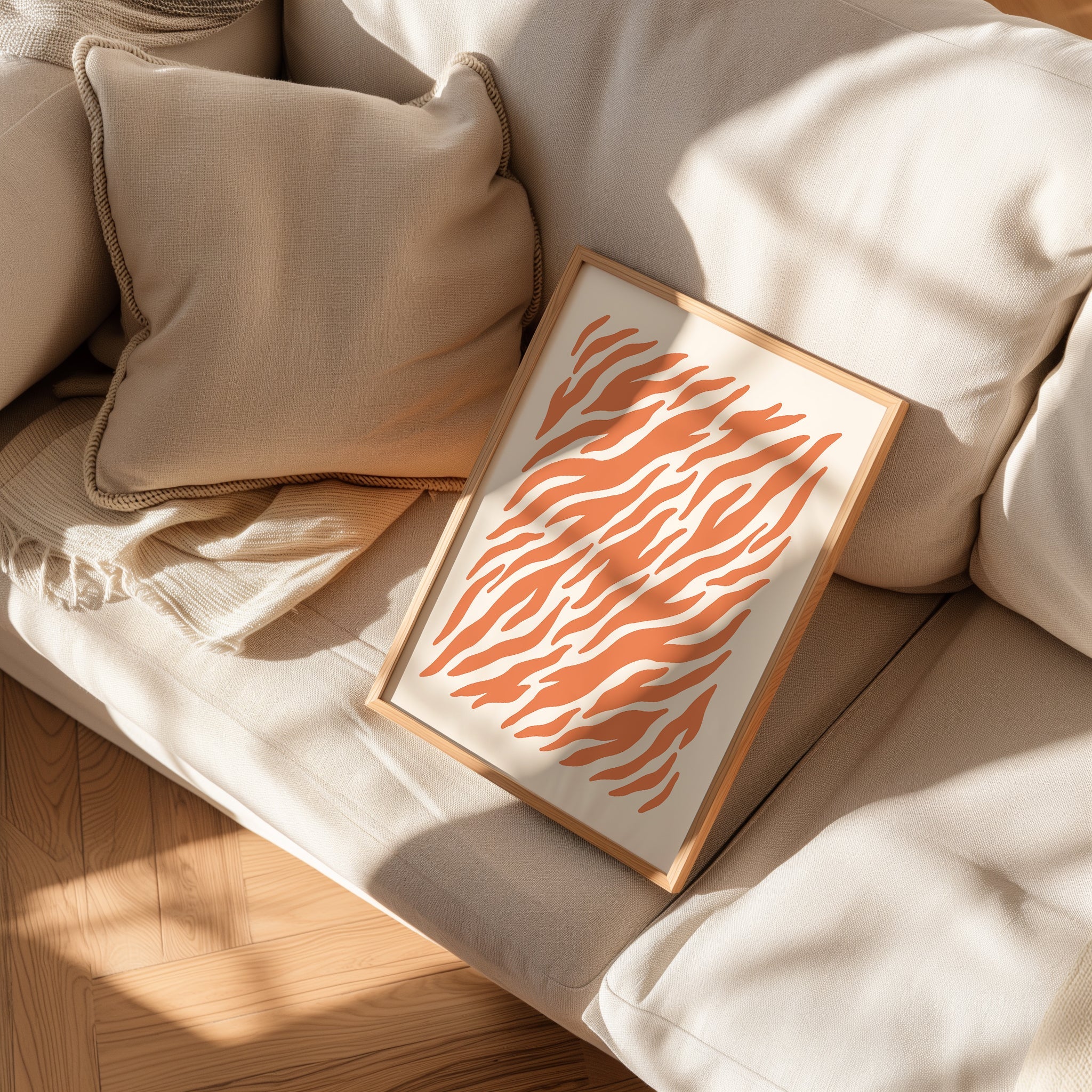 Safari Gün Batımı-poster-Poster Depo