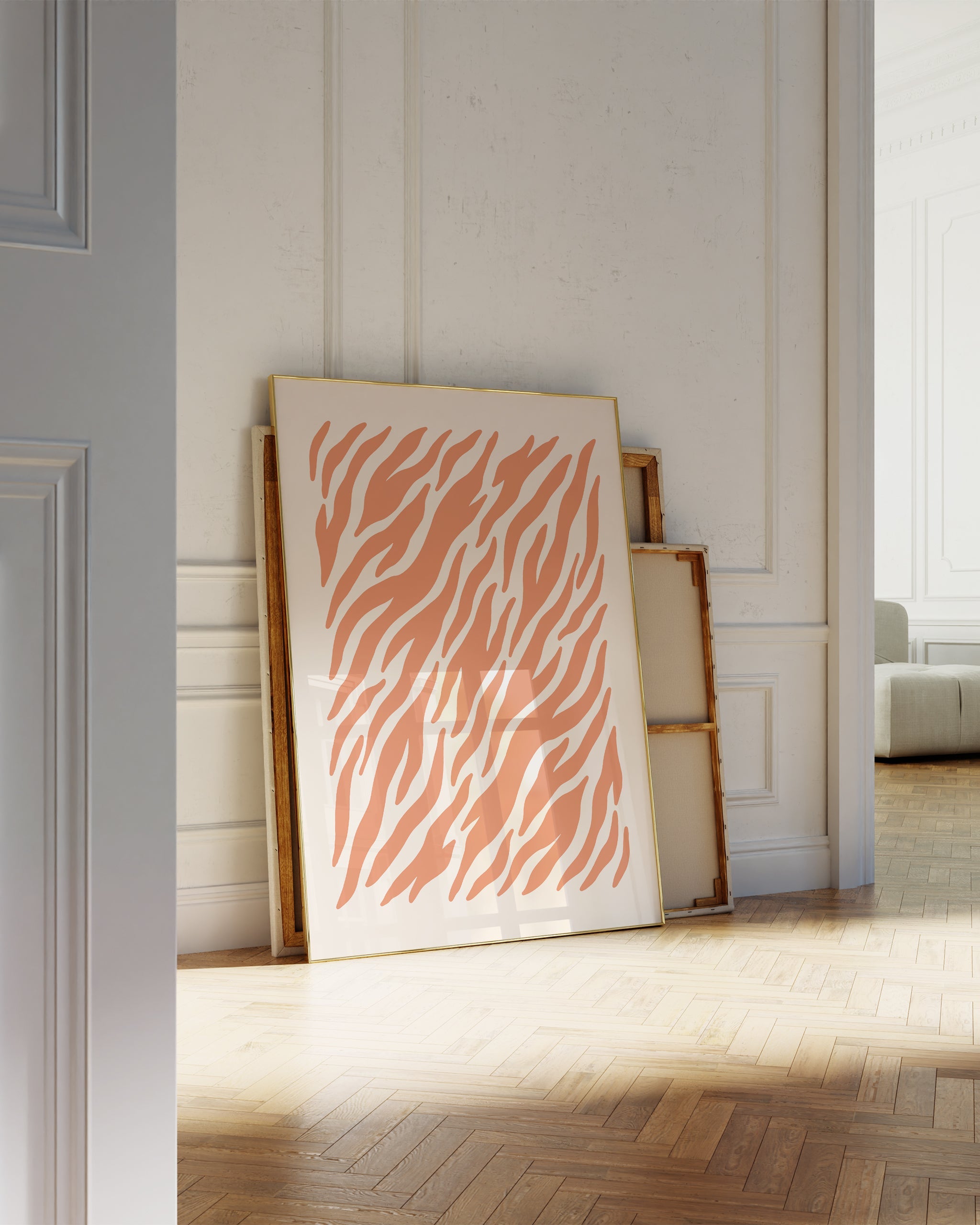 Safari Gün Batımı-poster-Poster Depo