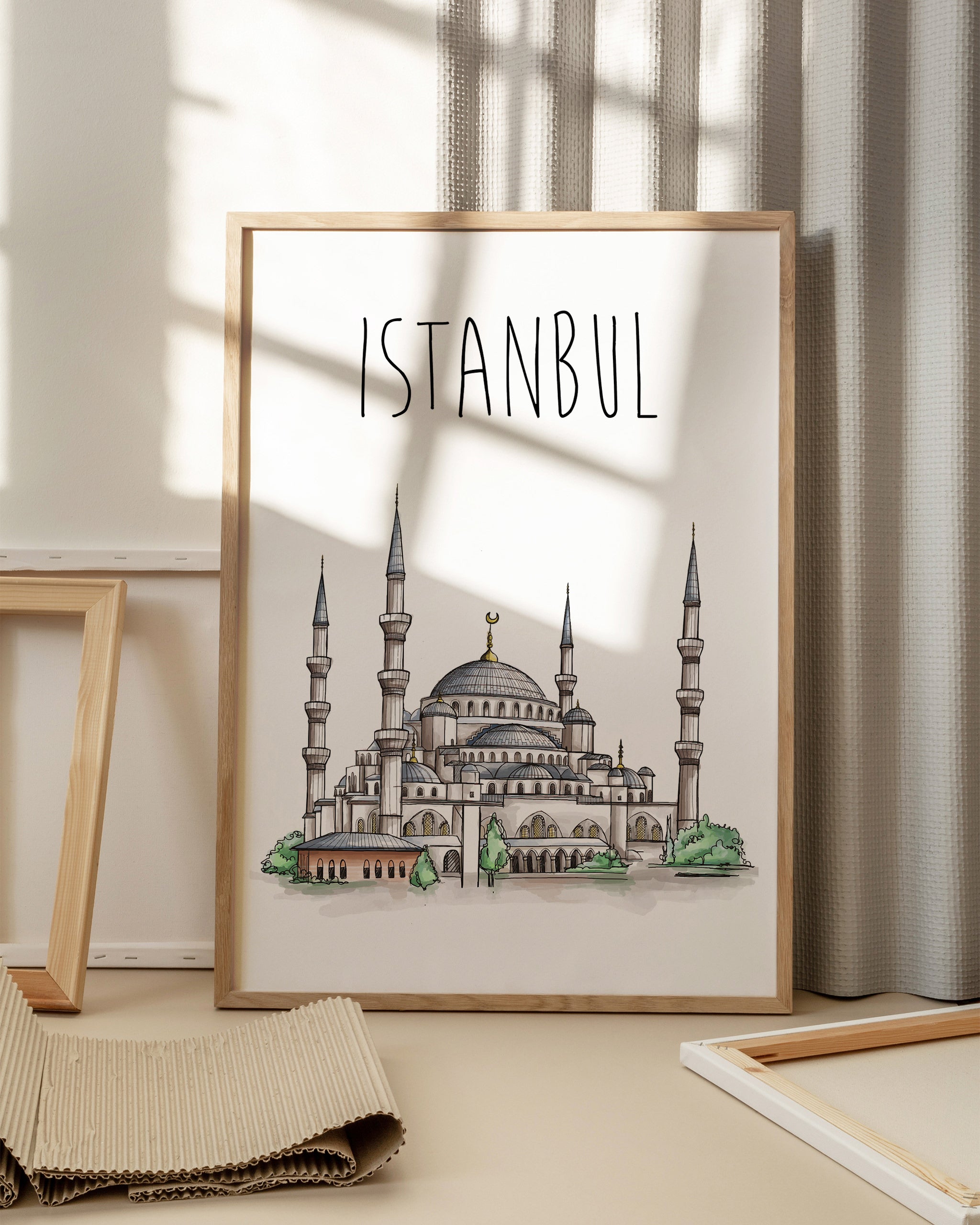 İstanbul Sultanahmet Camii-poster-Poster Depo