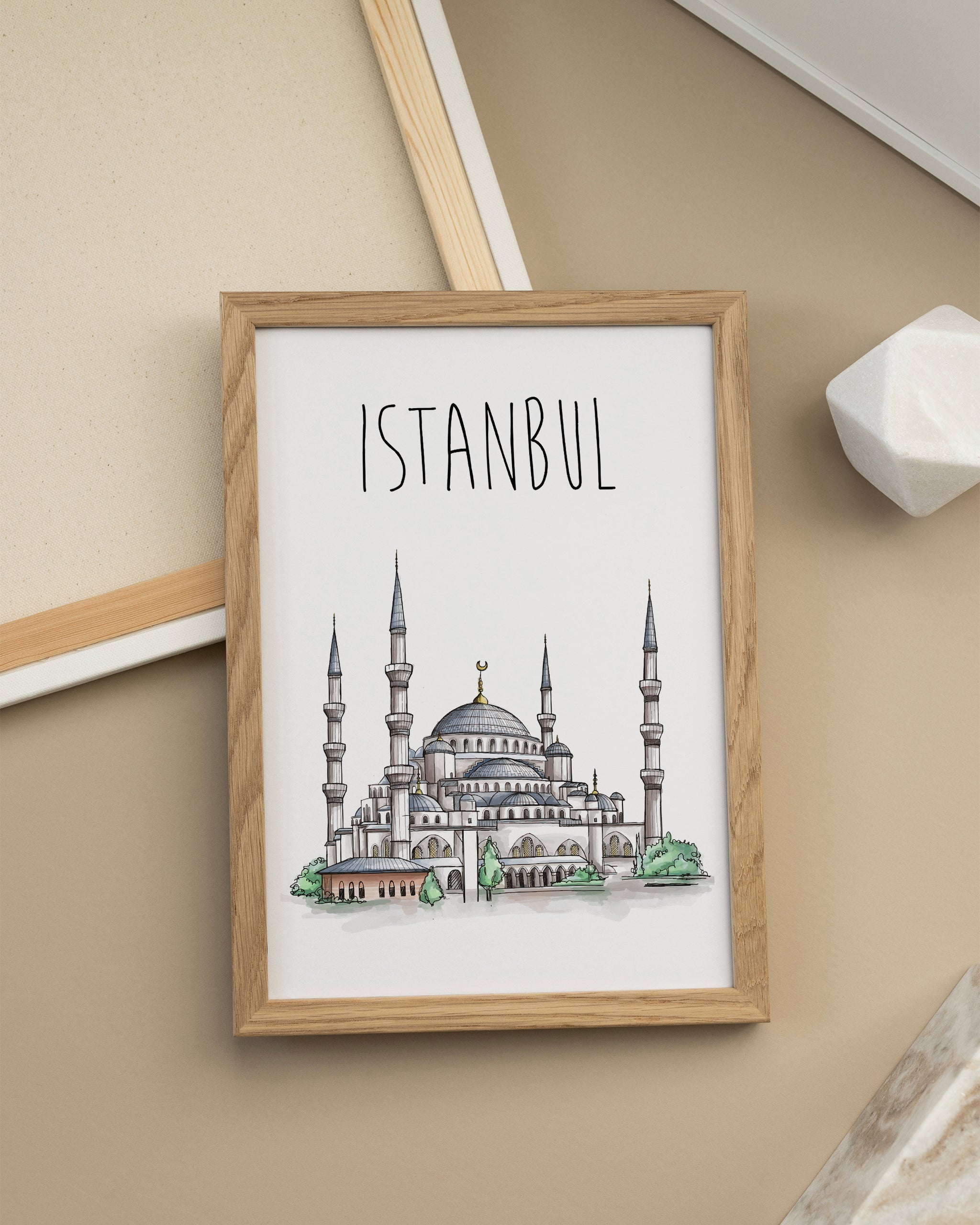 İstanbul Sultanahmet Camii-poster-Poster Depo