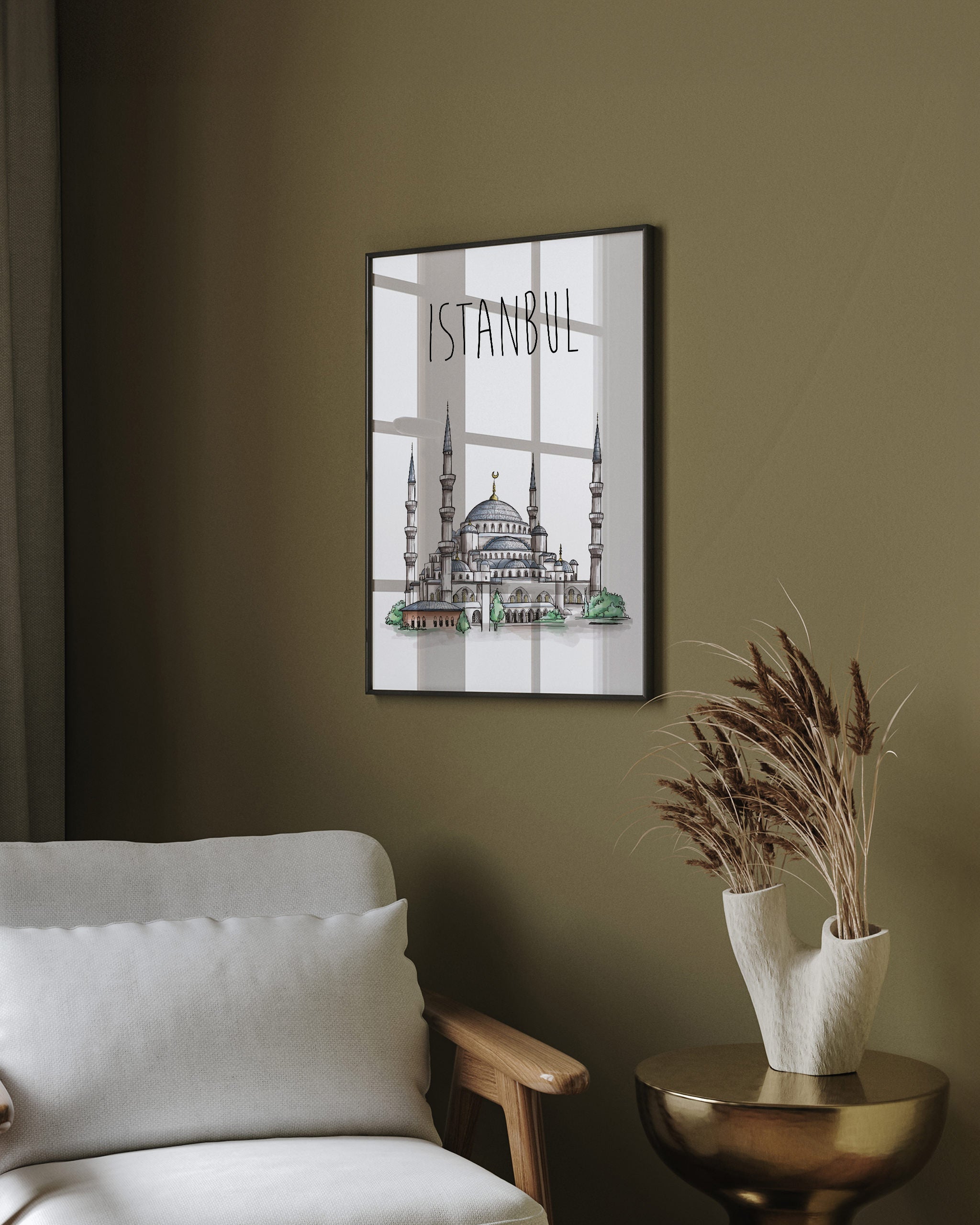 İstanbul Sultanahmet Camii-poster-Poster Depo