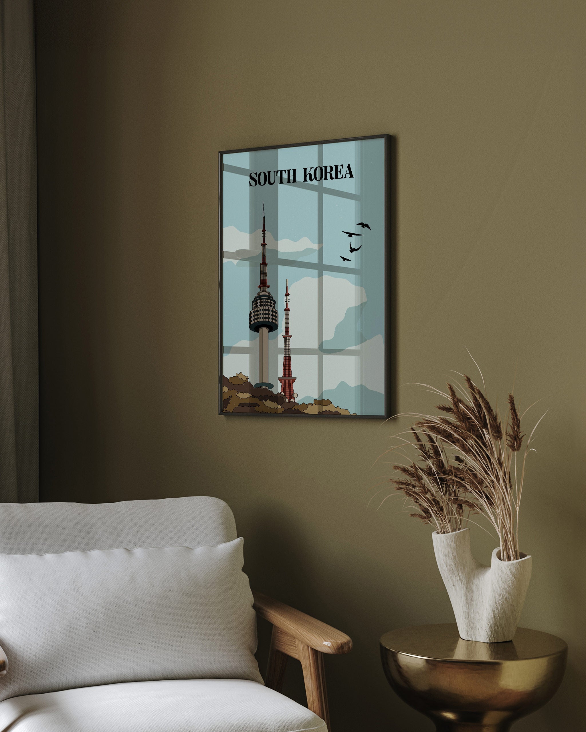 Seul Manzarası-poster-Poster Depo