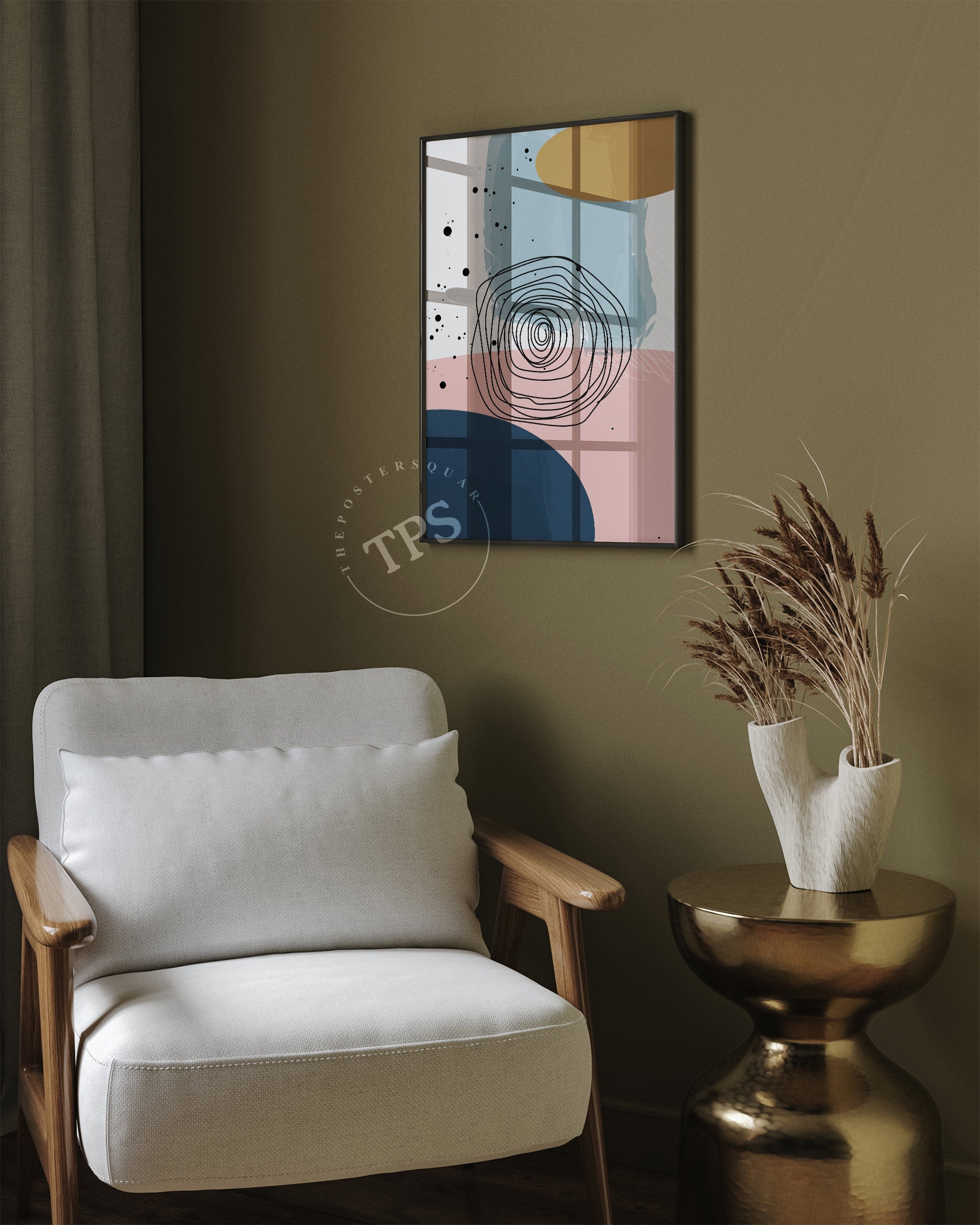 Minimalist Soyut N1-poster-Poster Depo