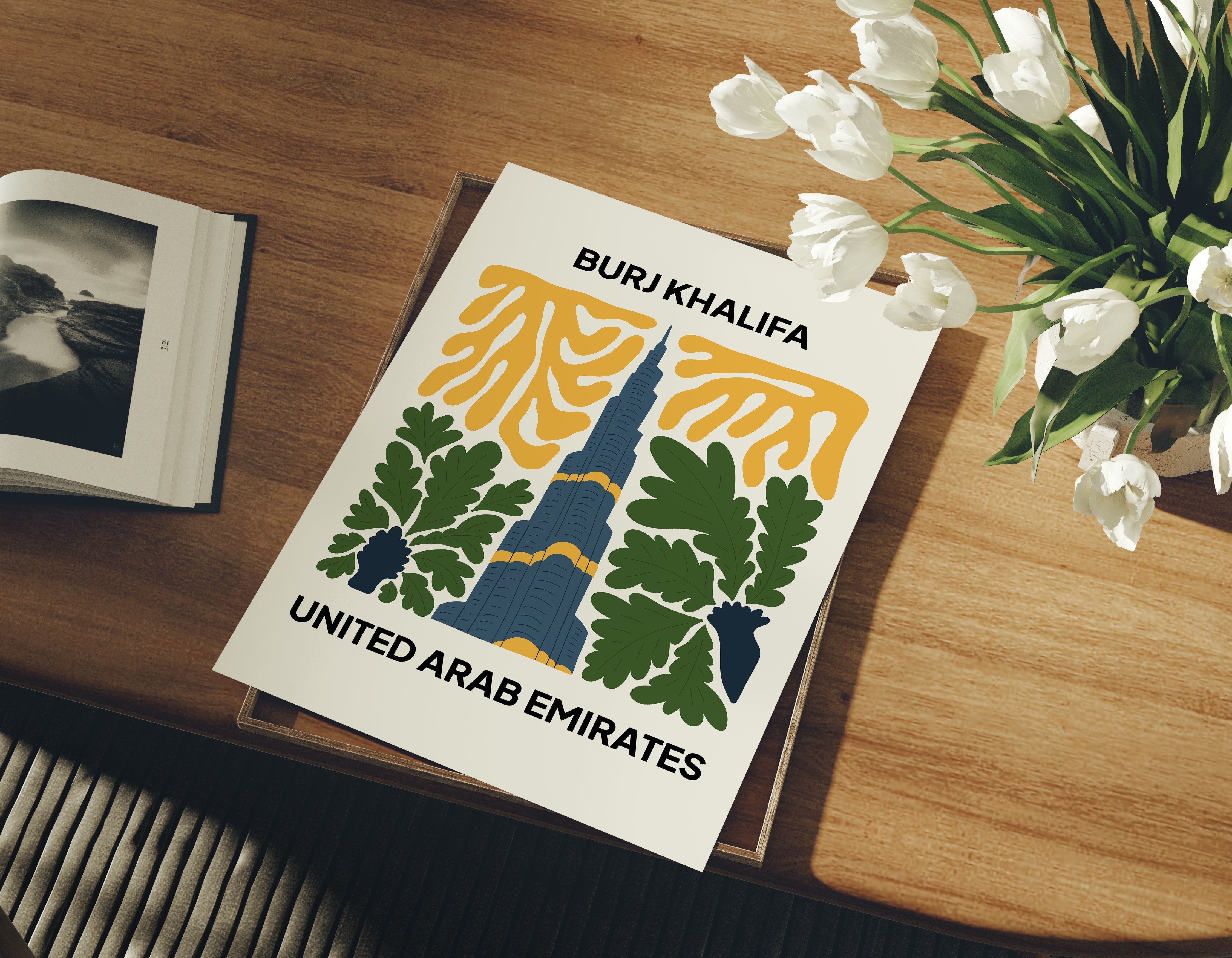 Burj Khalifa - Dubai-poster-Poster Depo