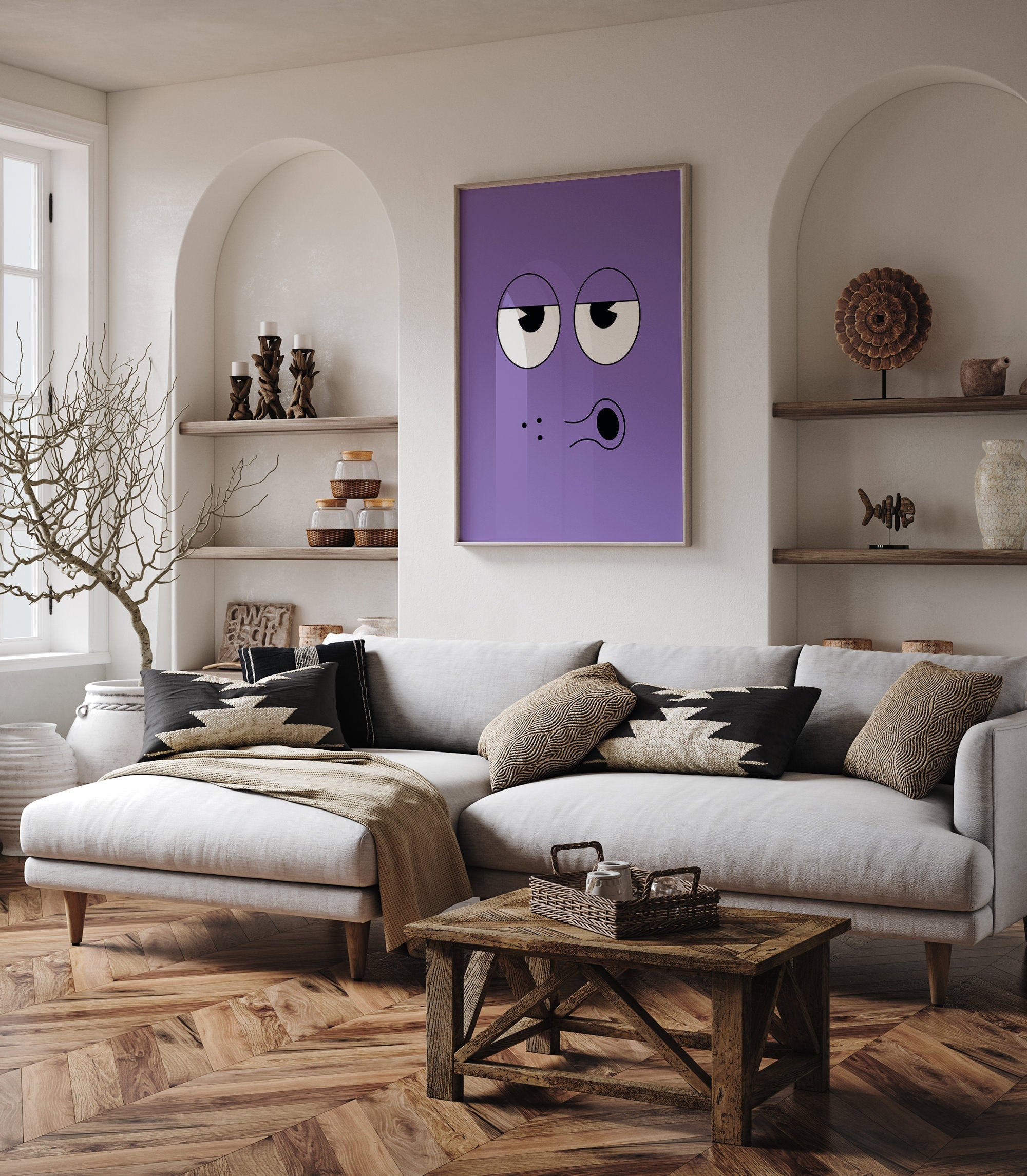 Komik Yüz N2-poster-Poster Depo