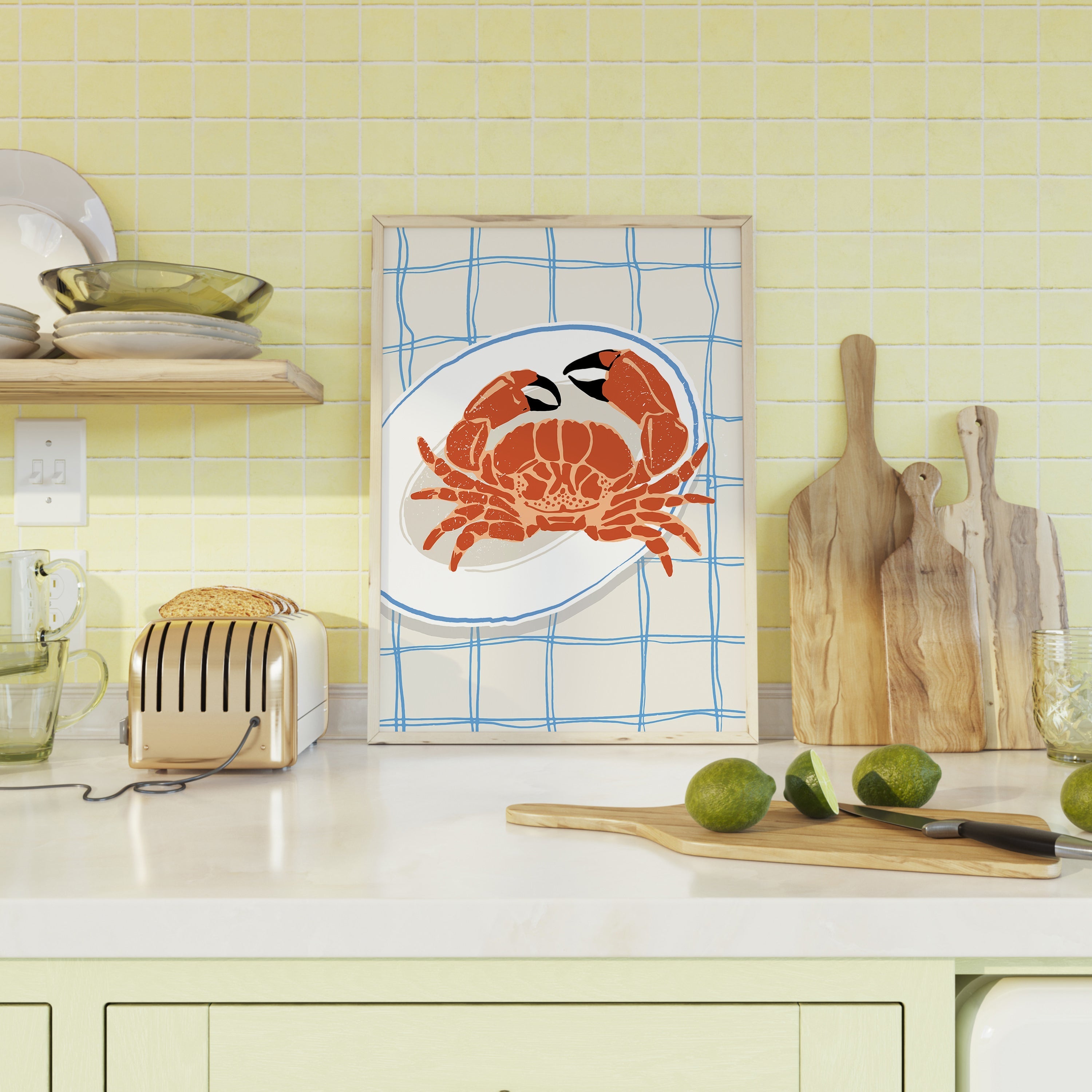 Yengeç - Yemek-poster-Poster Depo