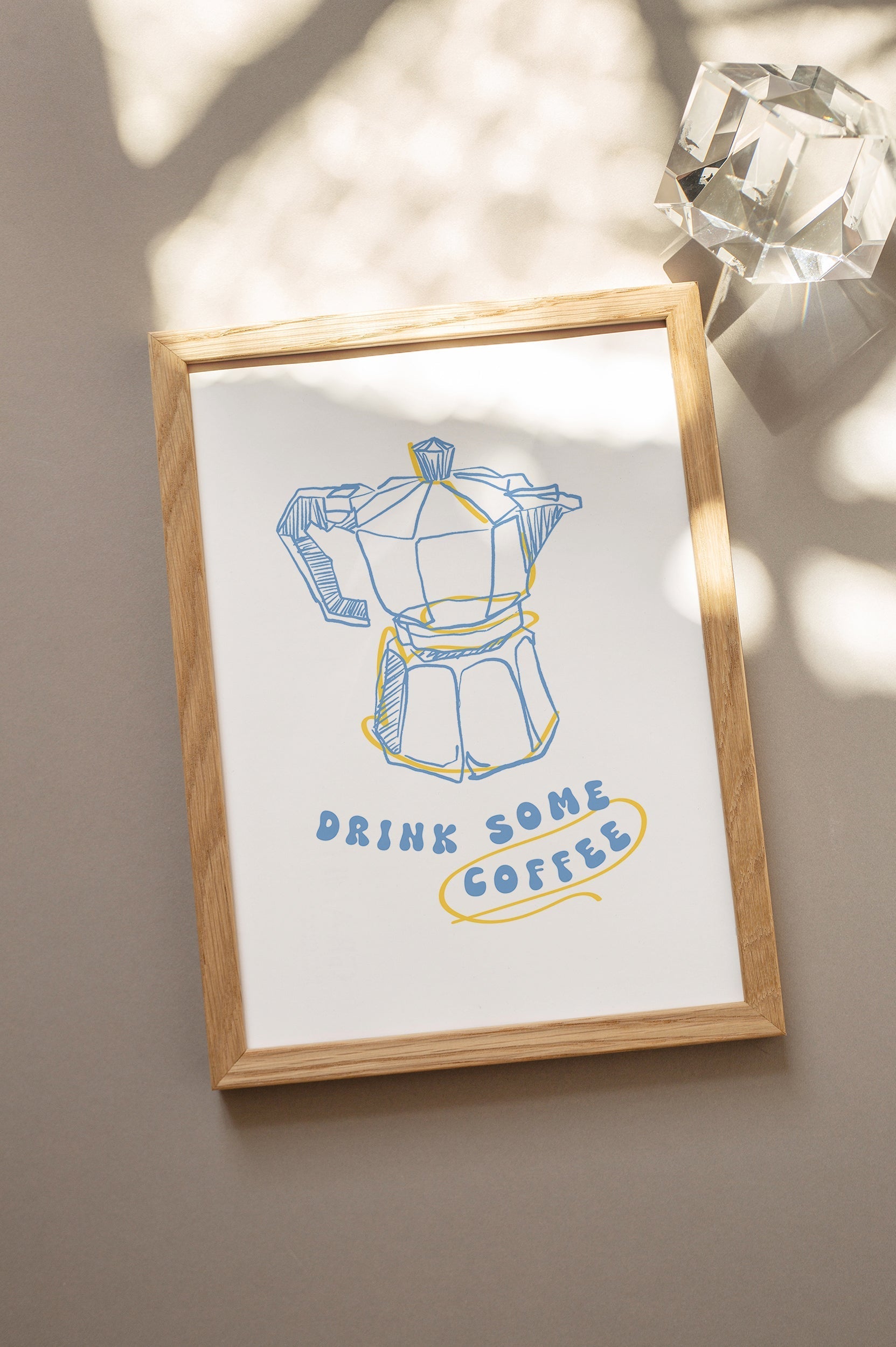 Biraz Kahve İç-poster-Poster Depo