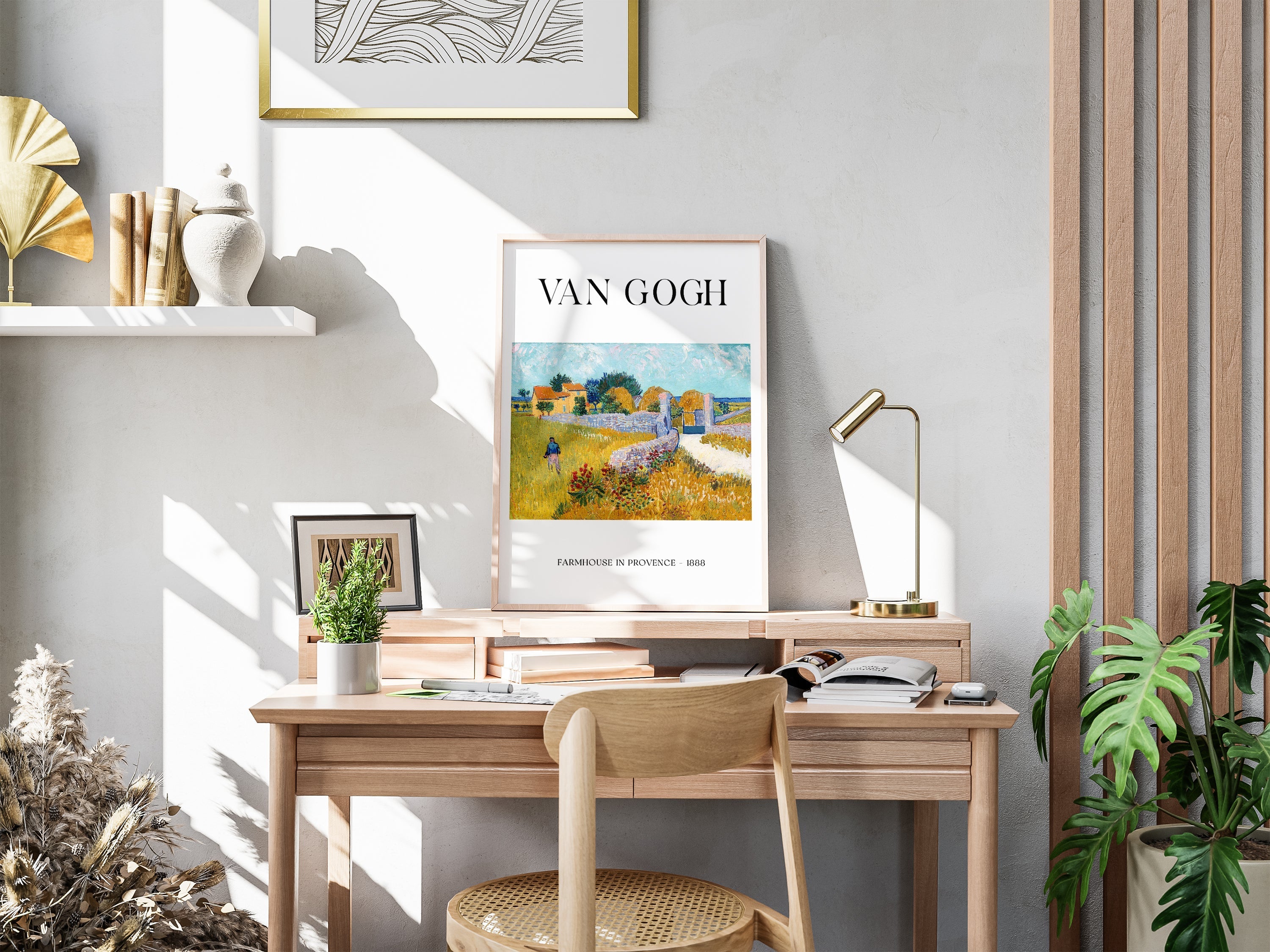 Provence'da Çiftlik Evi (1888)-poster-Poster Depo