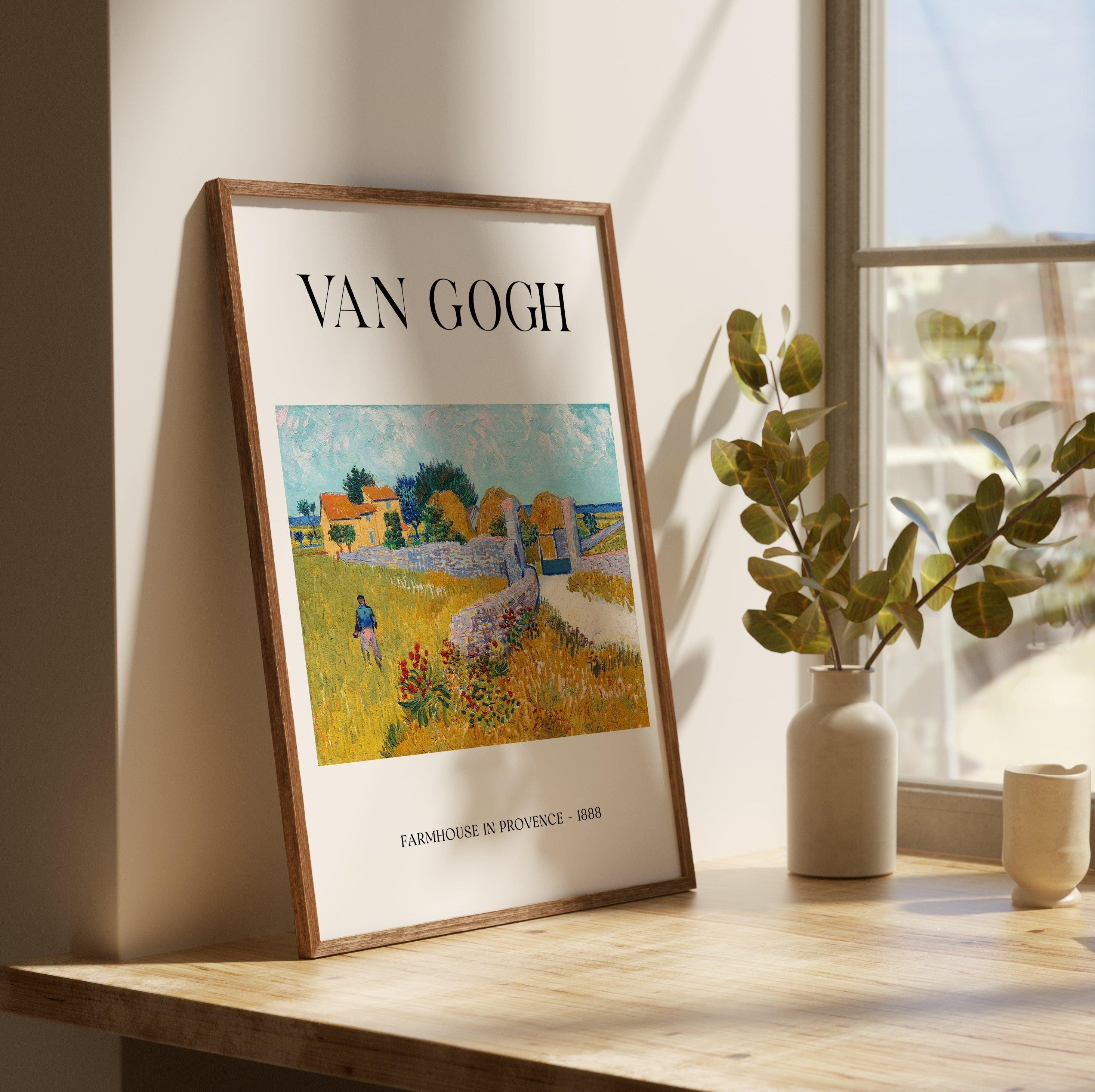 Provence'da Çiftlik Evi (1888)-poster-Poster Depo