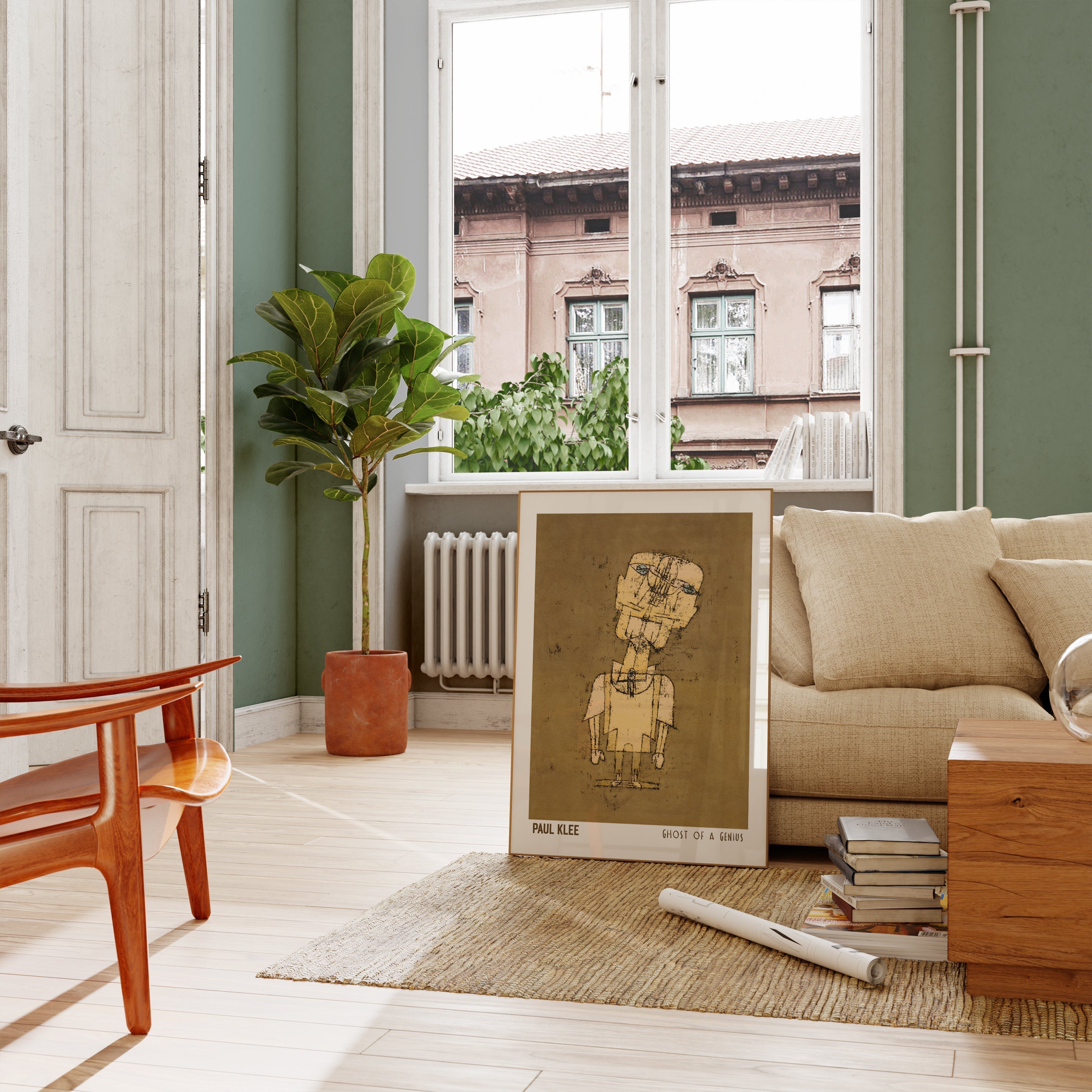 Bir Dahinin Hayaleti-poster-Poster Depo