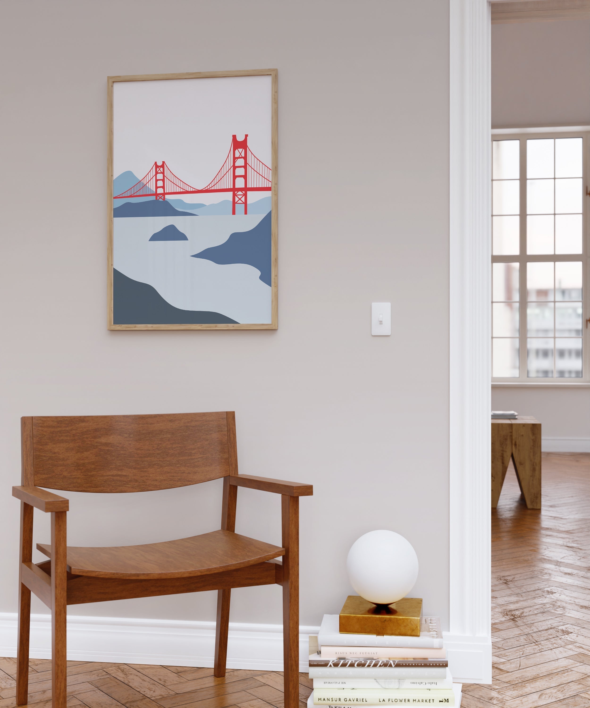 Golden Gate Köprüsü - San Francisco-poster-Poster Depo