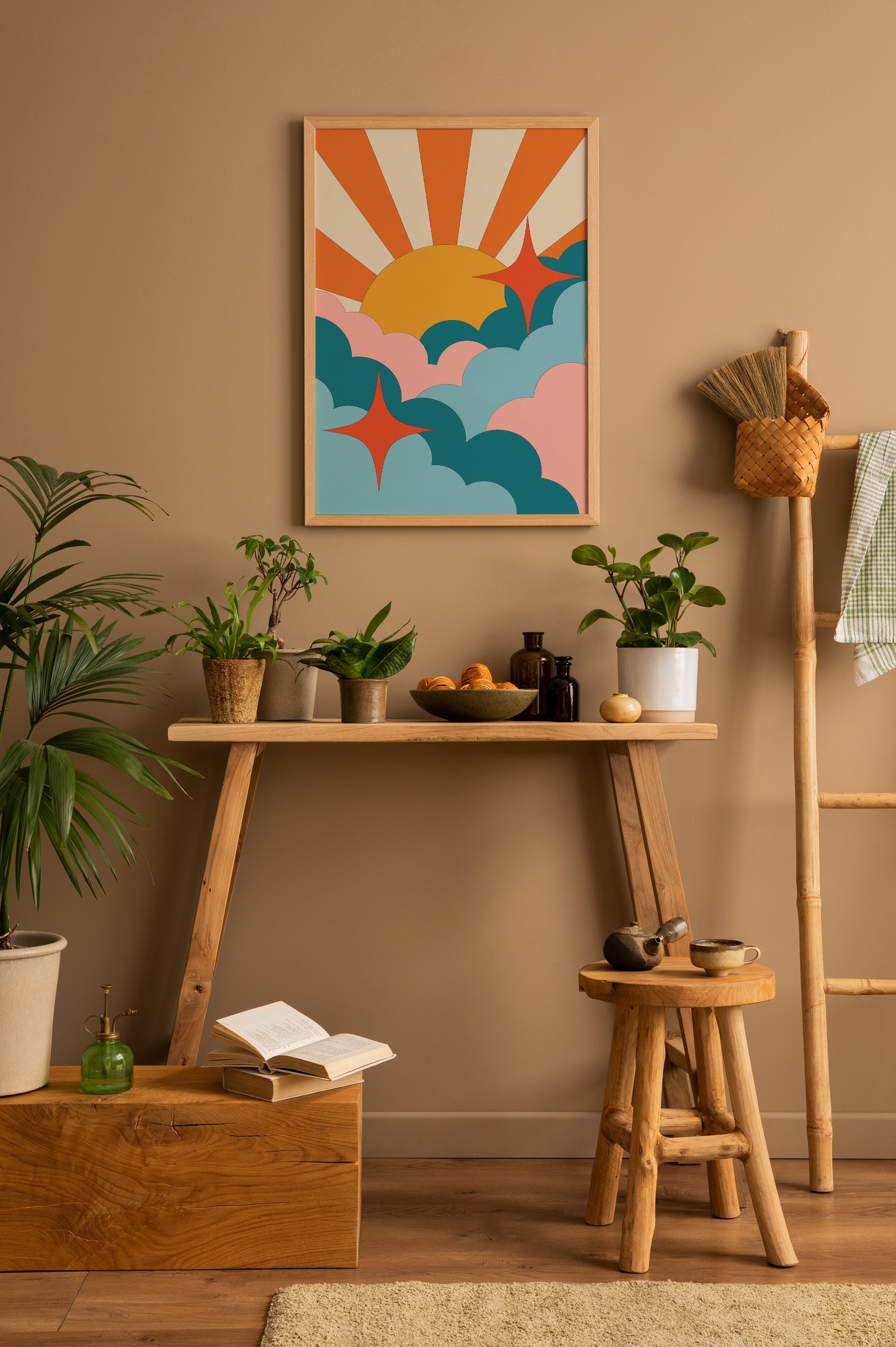 Groovy Gün Doğumu-poster-Poster Depo