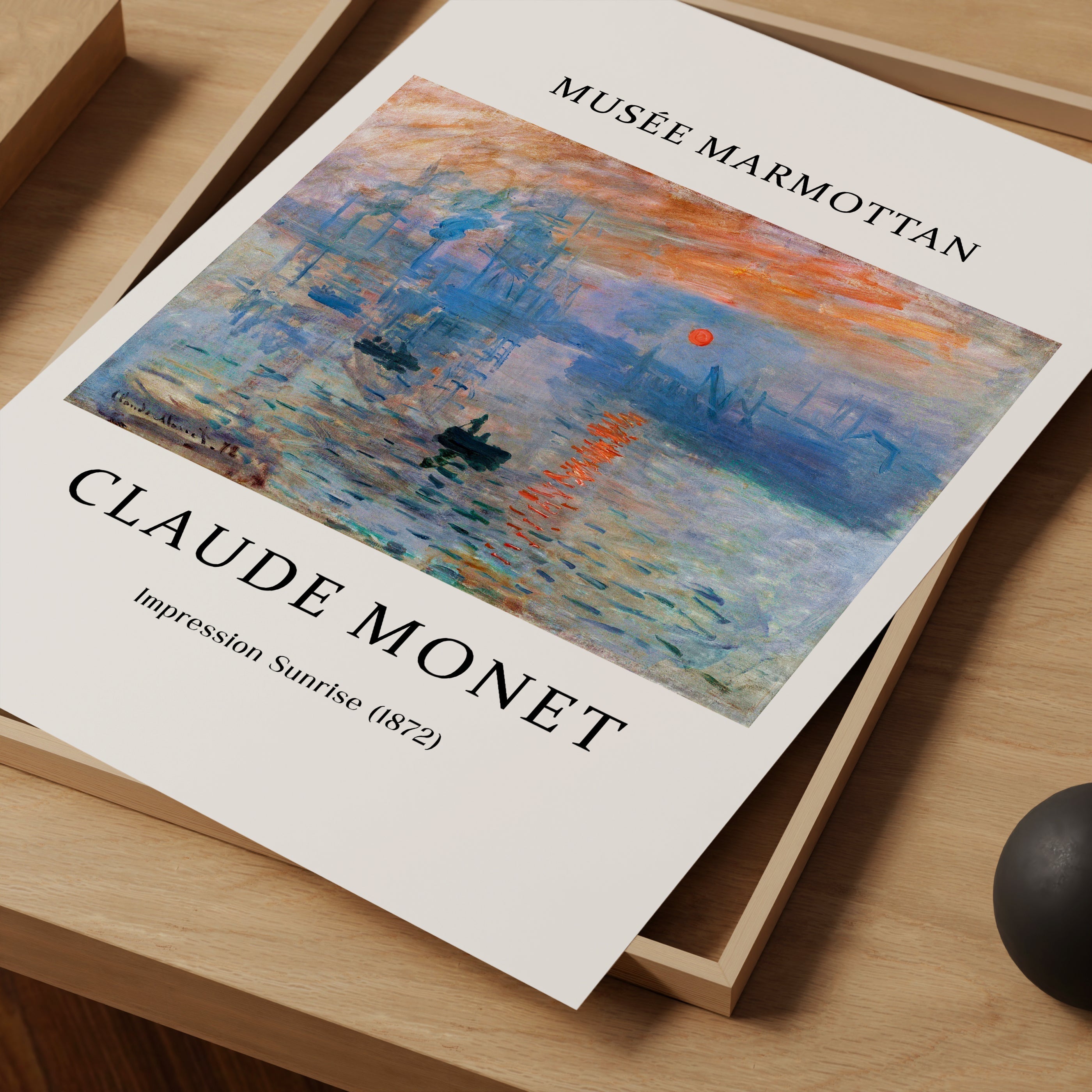 İzlenim, Gün Doğumu (1872)-poster-Poster Depo