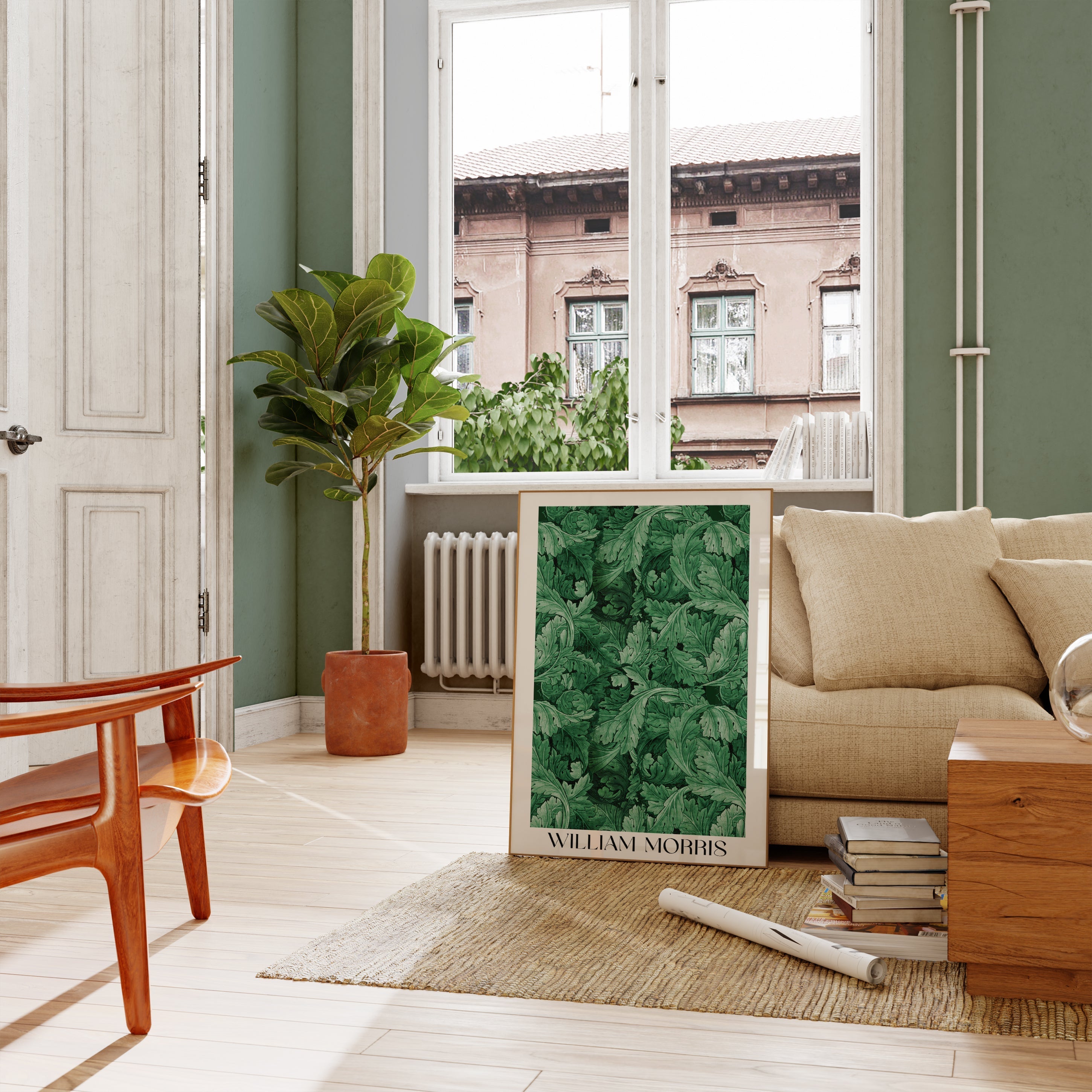 Yaprak Deseni-poster-Poster Depo