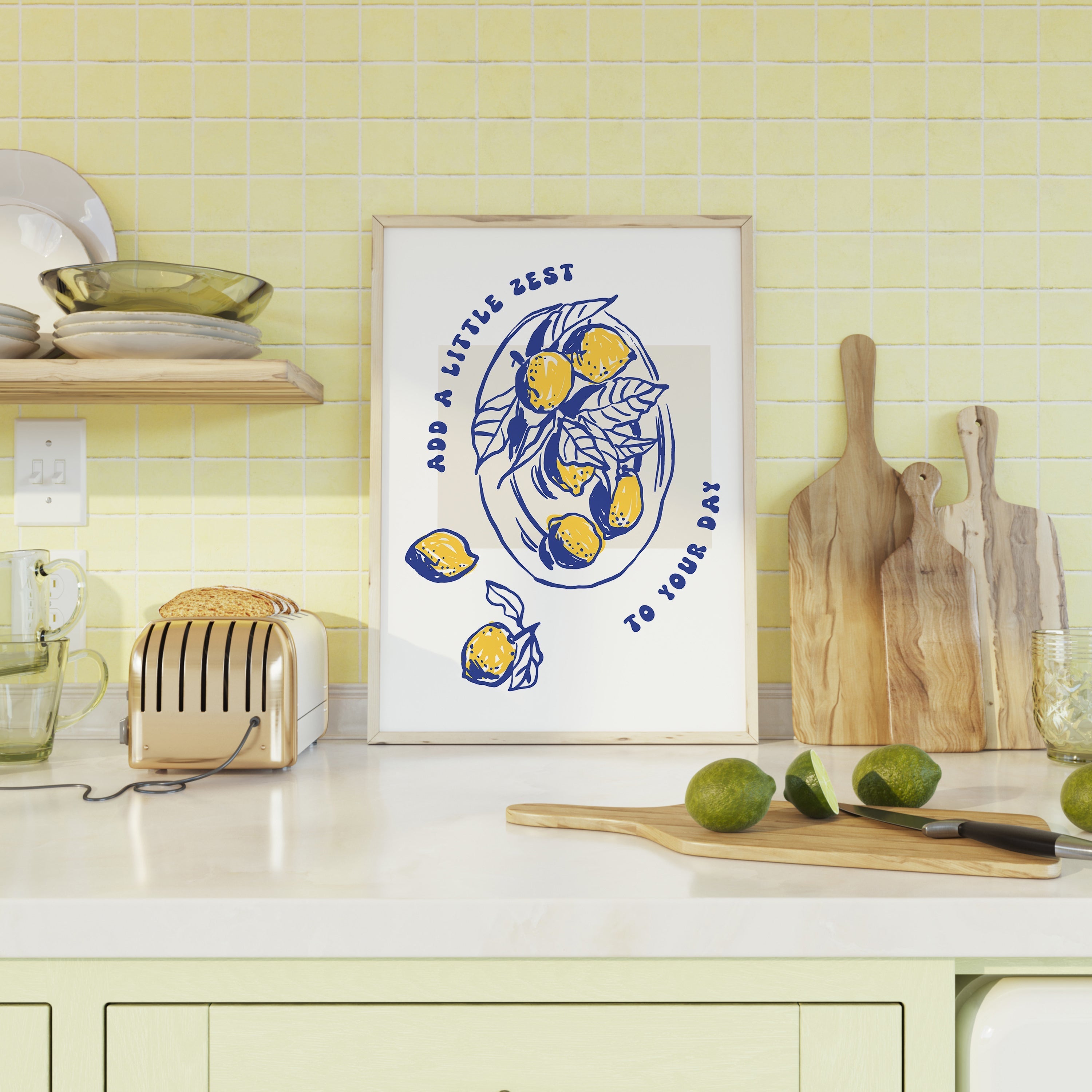 Limon Meyve - Gıda-poster-Poster Depo