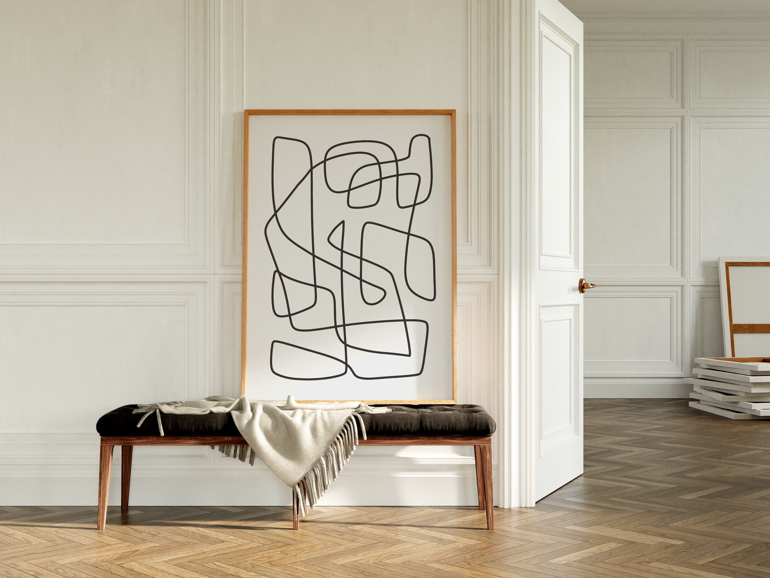 Çizgi Sanatı N1-poster-Poster Depo