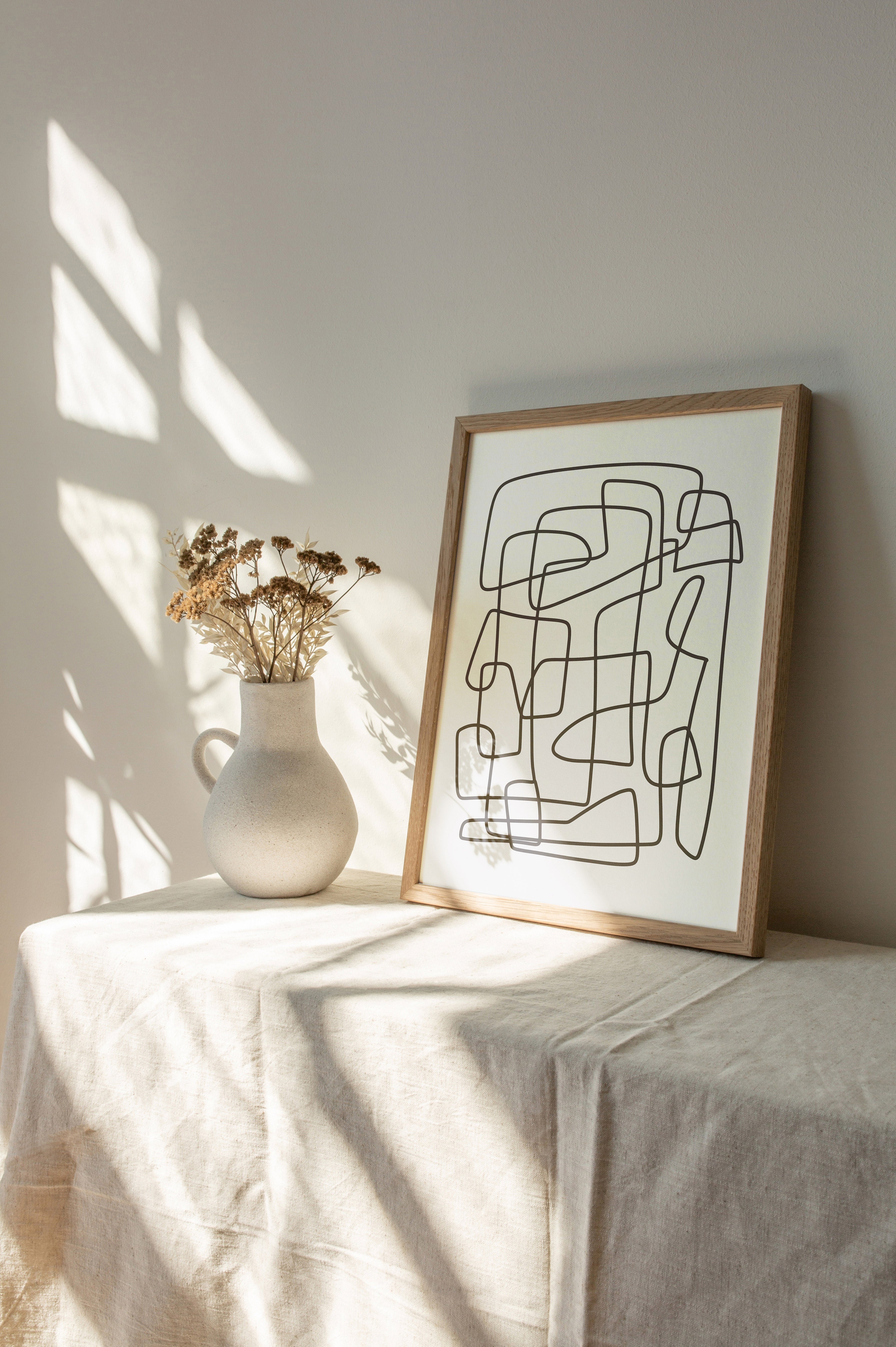 Çizgi Sanatı N3-poster-Poster Depo