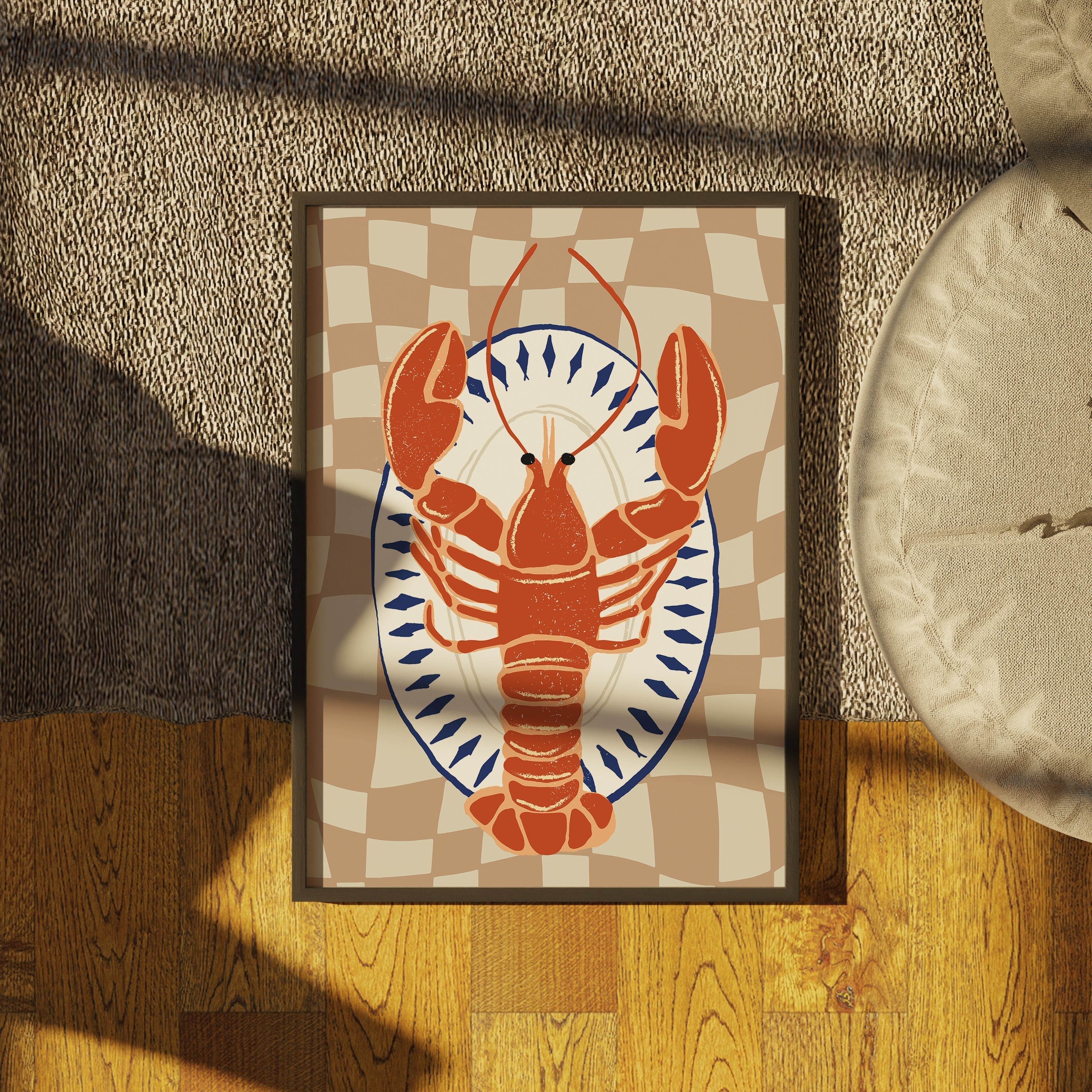 Istakoz Tabağı - Yemek-poster-Poster Depo