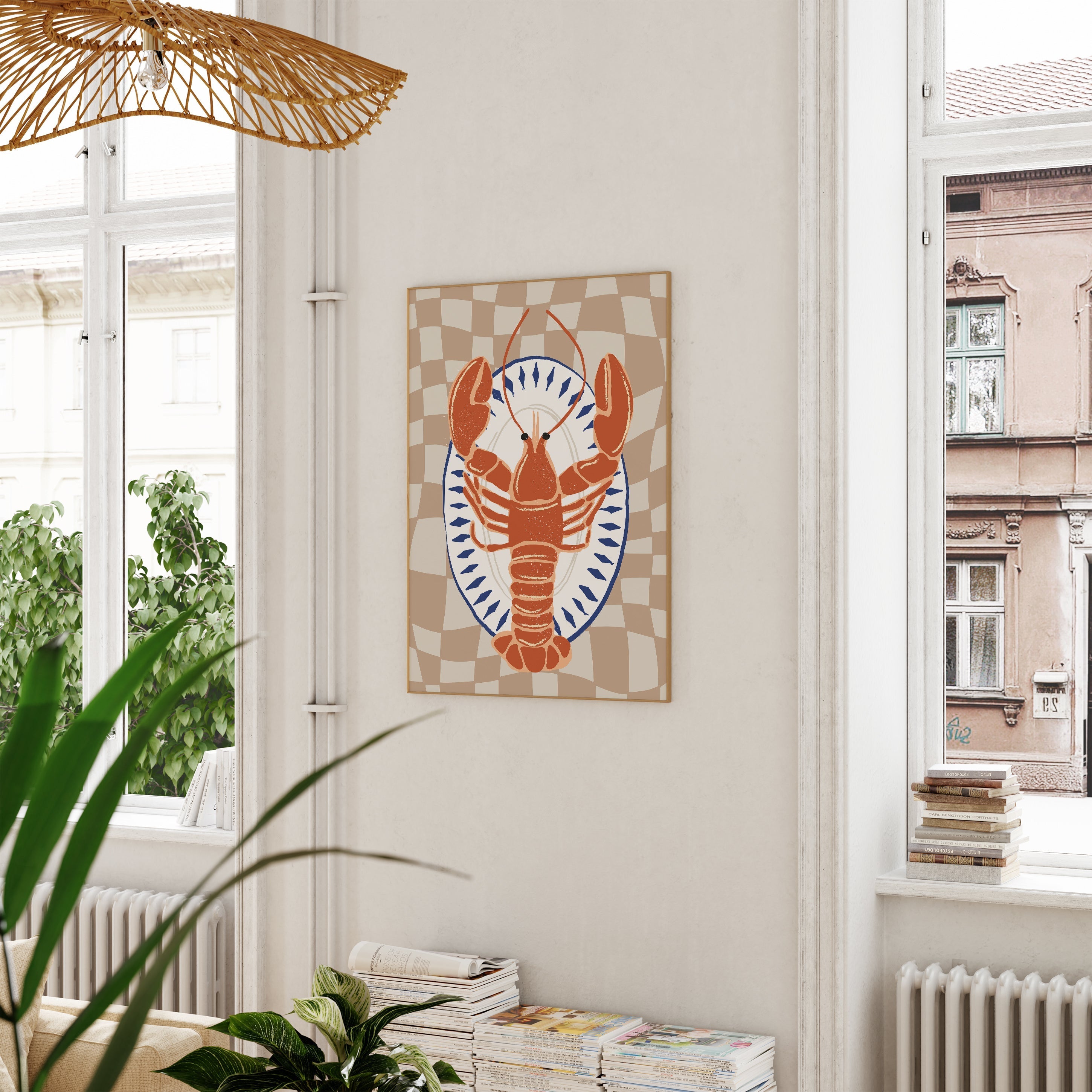 Istakoz Tabağı - Yemek-poster-Poster Depo